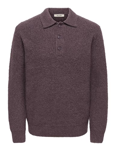 Only & Sons Onsdale Polo Maglia Uomo L Nero
