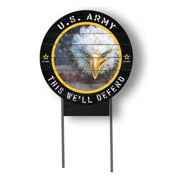 7.62 Design Home Products U.S. Army Eagle Flag cartello 20x20