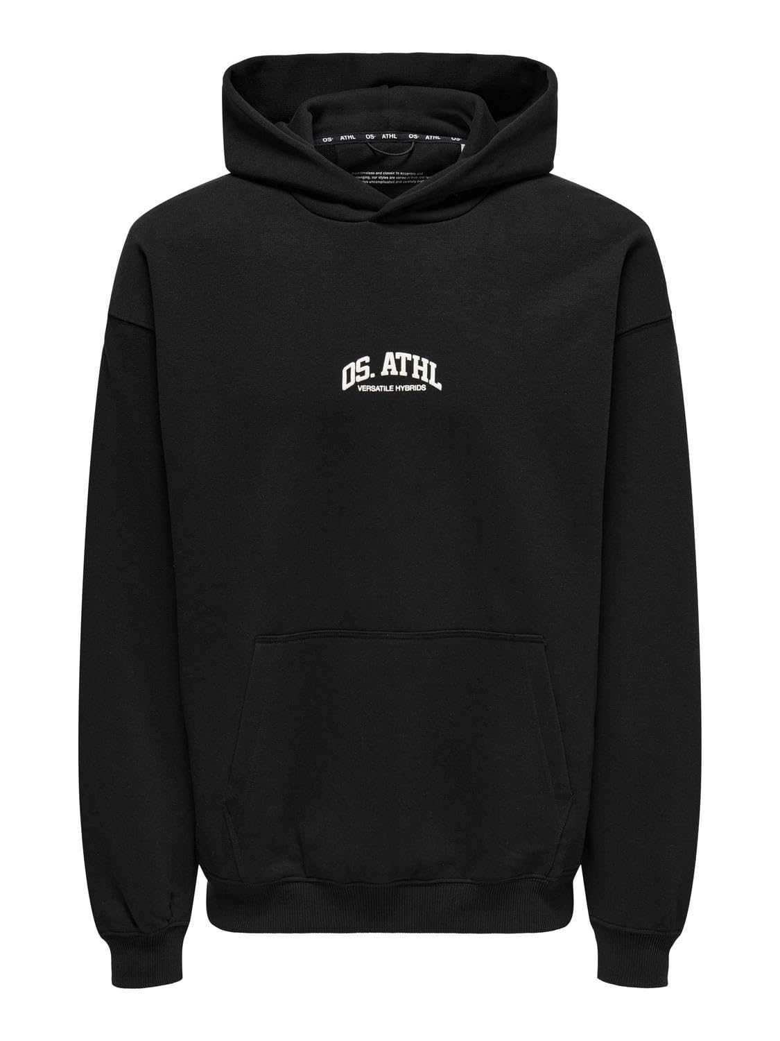 ONLY & SONS Felpe Felpa Cappuccio Uomo Jersey Felpato