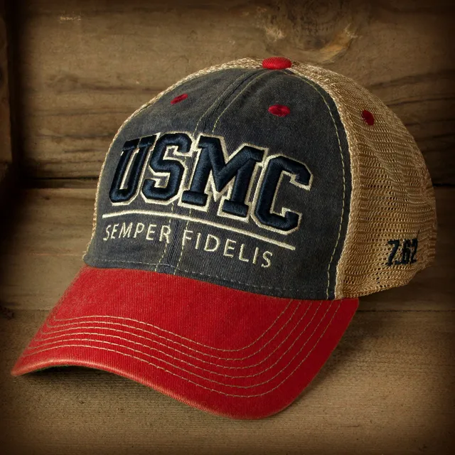 7.62 Design Semper Fidelis cappellino trucker youth blu