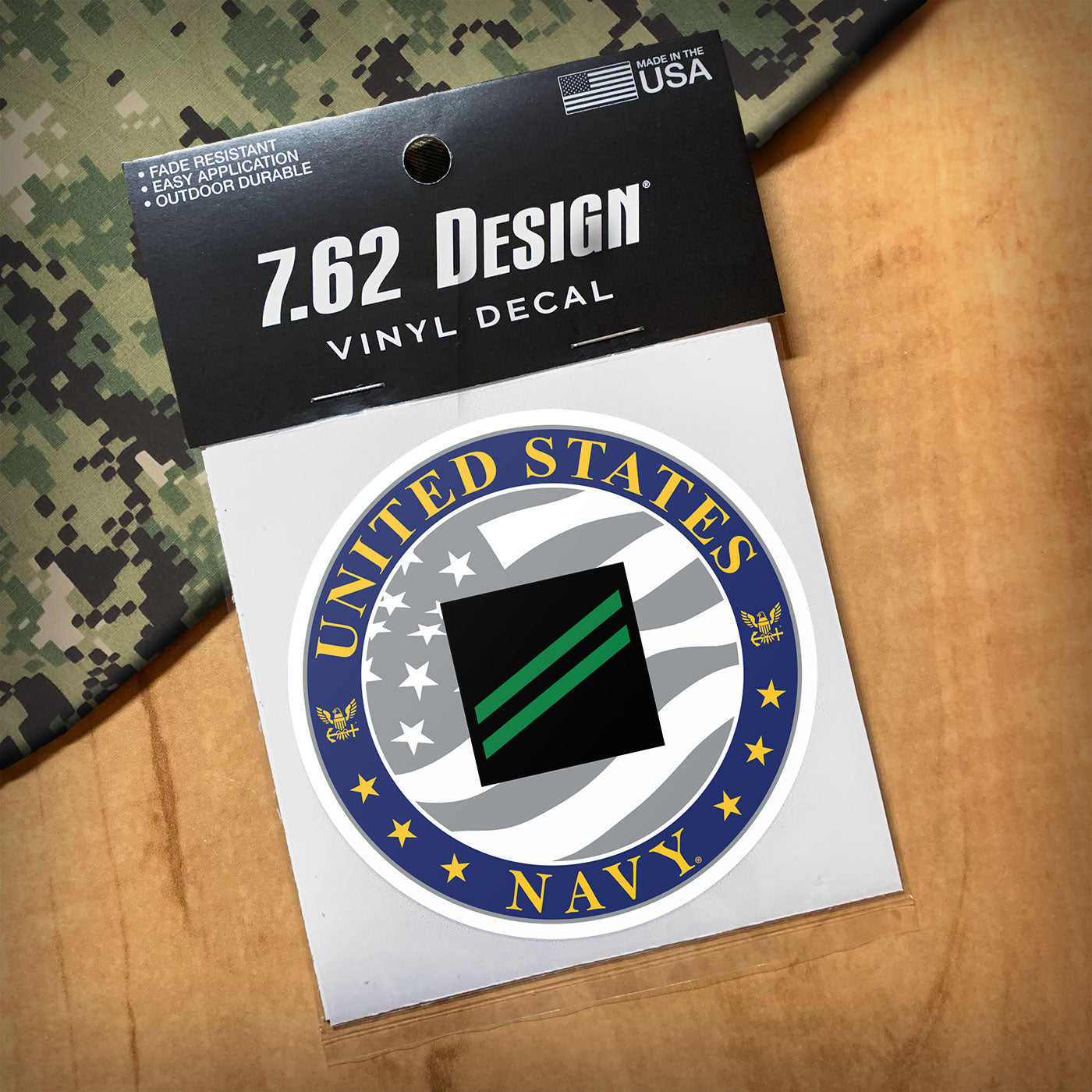 7.62 Design US Navy E-2 Airman Apprentice Adesivo 8,9 cm