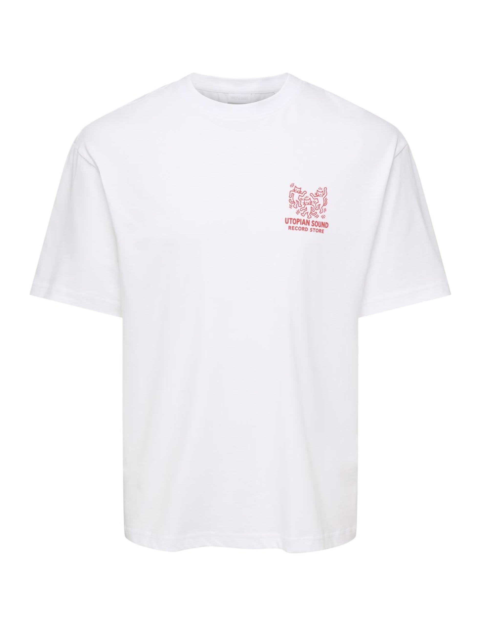 Only & Sons Onsfred World Wide RLX SS Tee T-shirt Bianca S