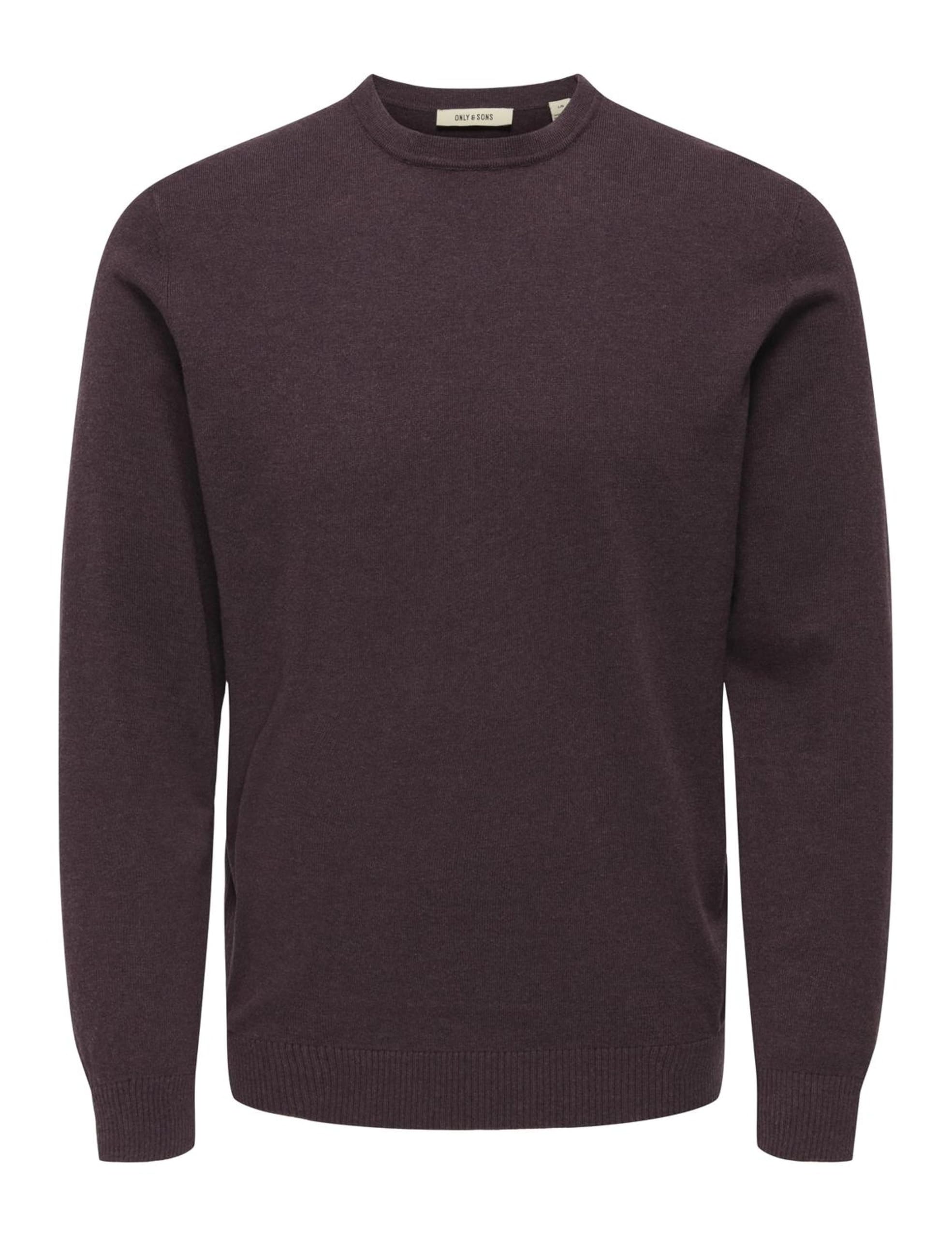 Only & Sons Onsloui Maglione Uomo M Girocollo Nero