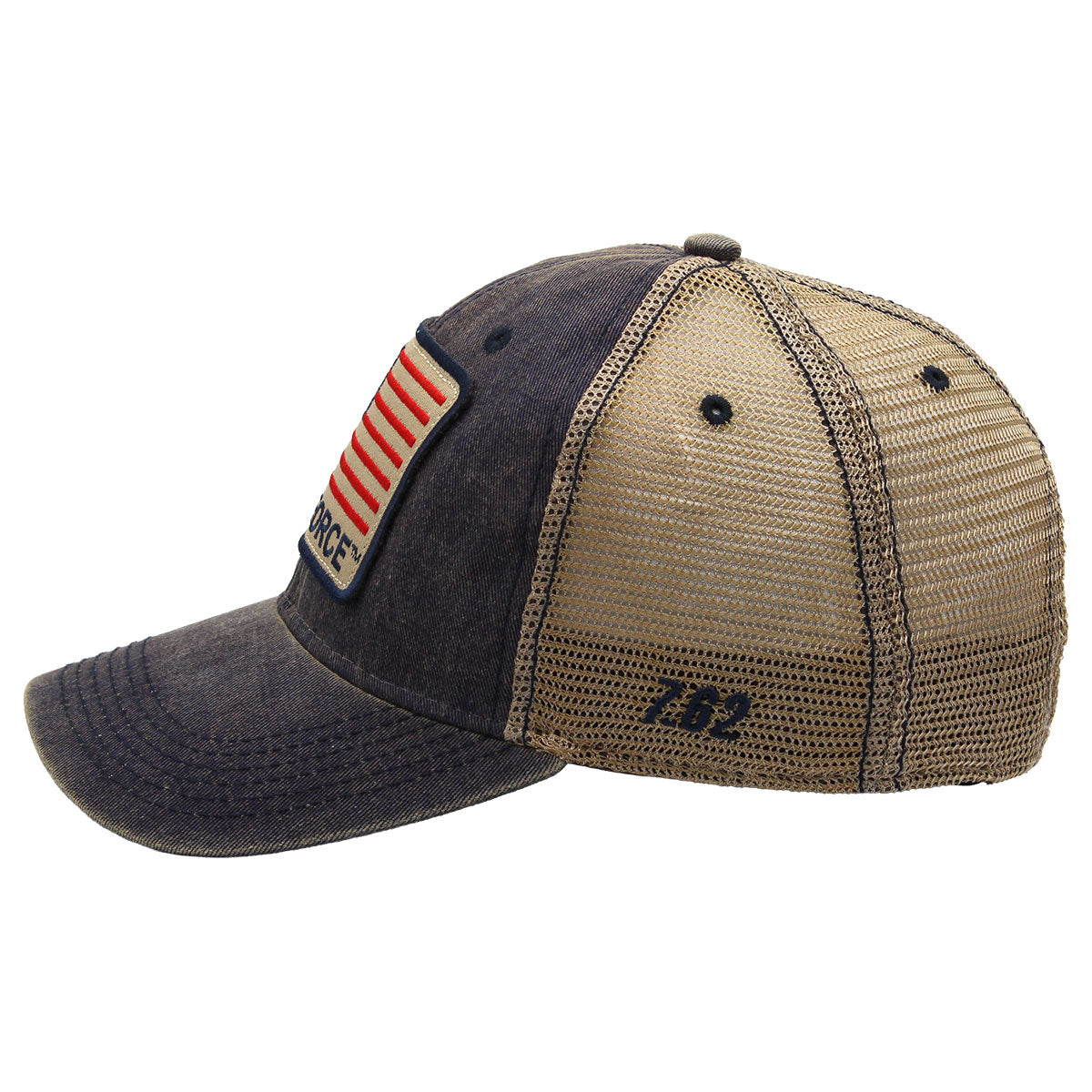 7.62 Design Air Force Cappello Trucker Vintage Blue Unisex