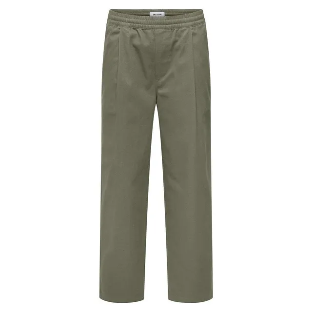 Only & Sons Bologna Pantaloni Uomo Kaki Taglia S