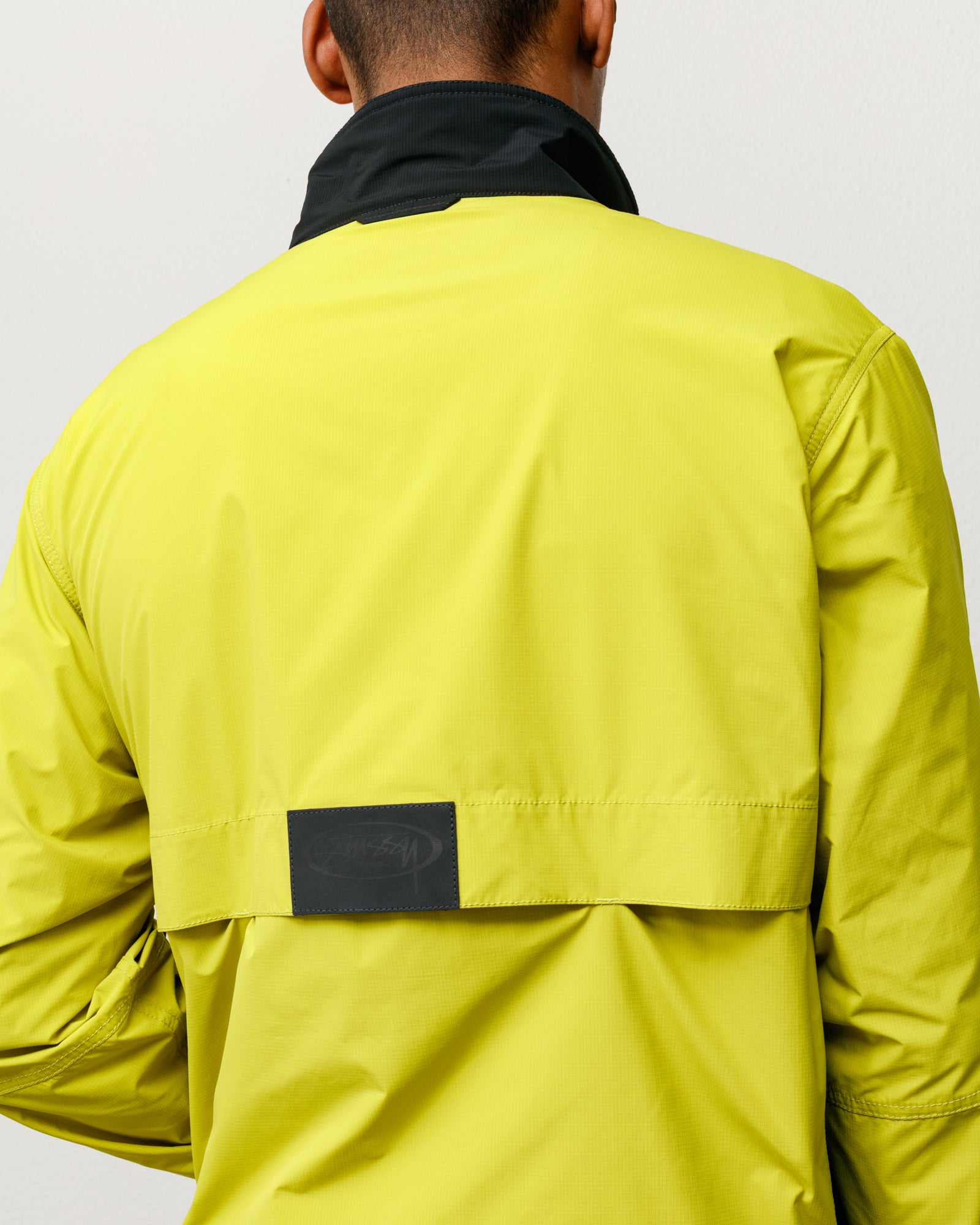 Stussy MX Jacket giacca lime ripstop idrorepellente