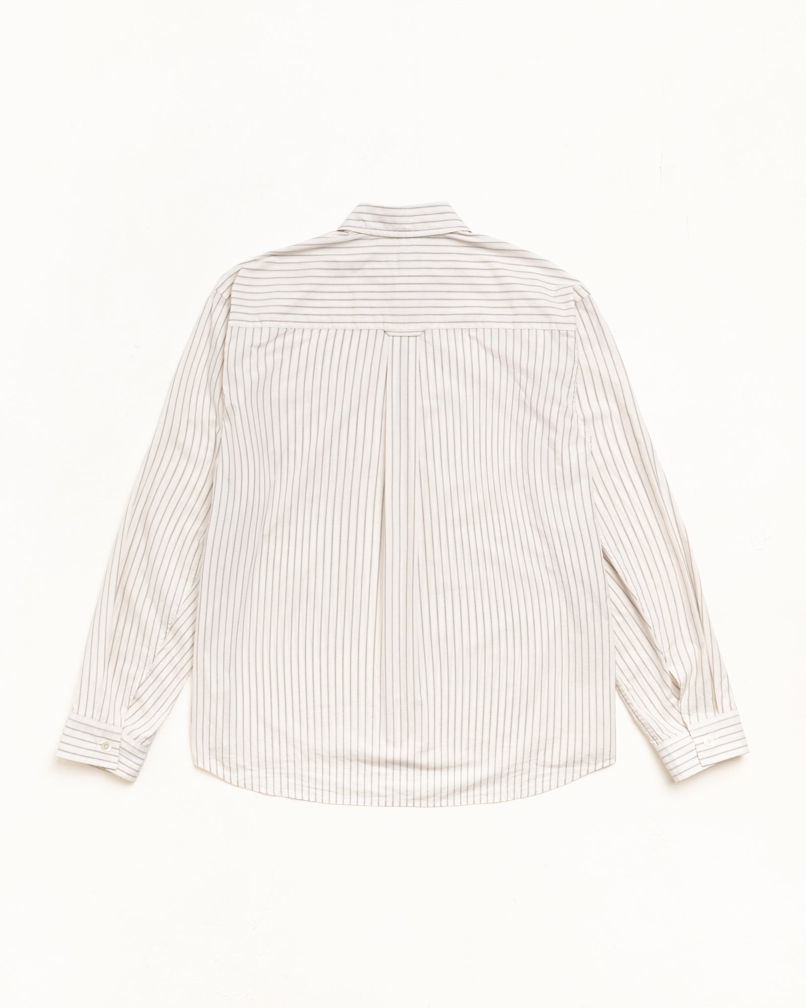Stussy Standard Shirt camicia Natural Stripe cotone