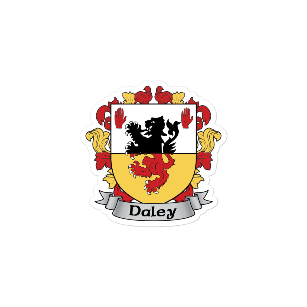 7.62 Design Daley stemma irlandese adesivo vinile 10x10 cm