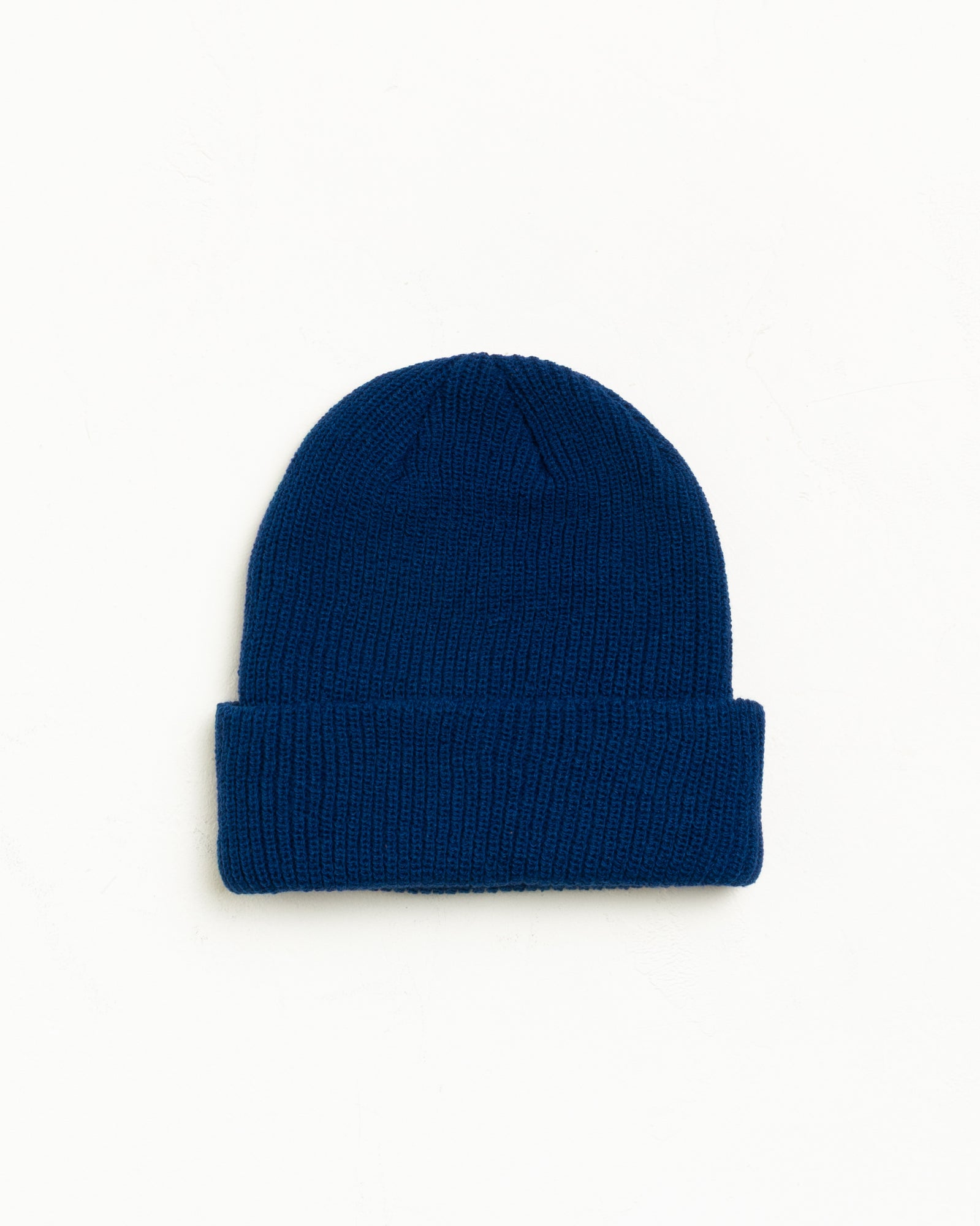 Stussy Basic Cuff Beanie berretto Blueberry acrilico taglia unica