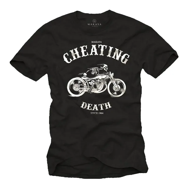 MAKAYA T-Shirt Uomo Cheathing Death Since 1964 Moto M