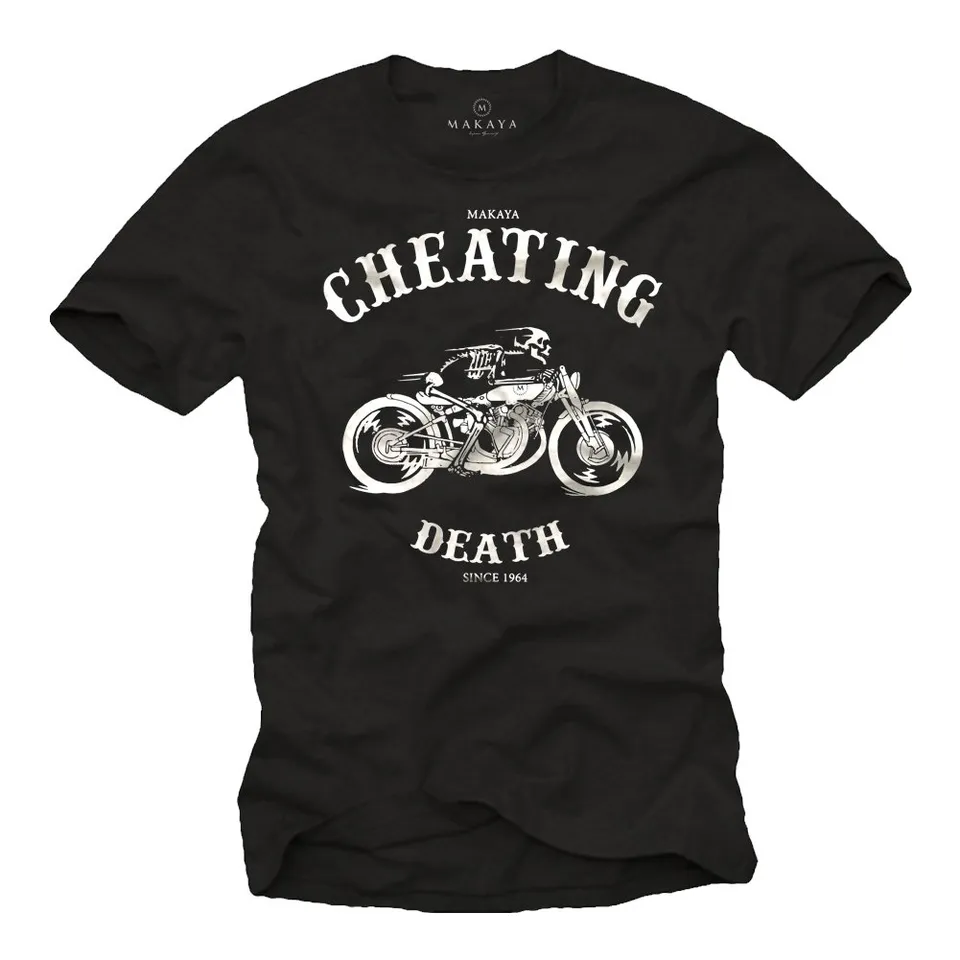 MAKAYA T-Shirt Uomo Cheathing Death Since 1964 Moto M