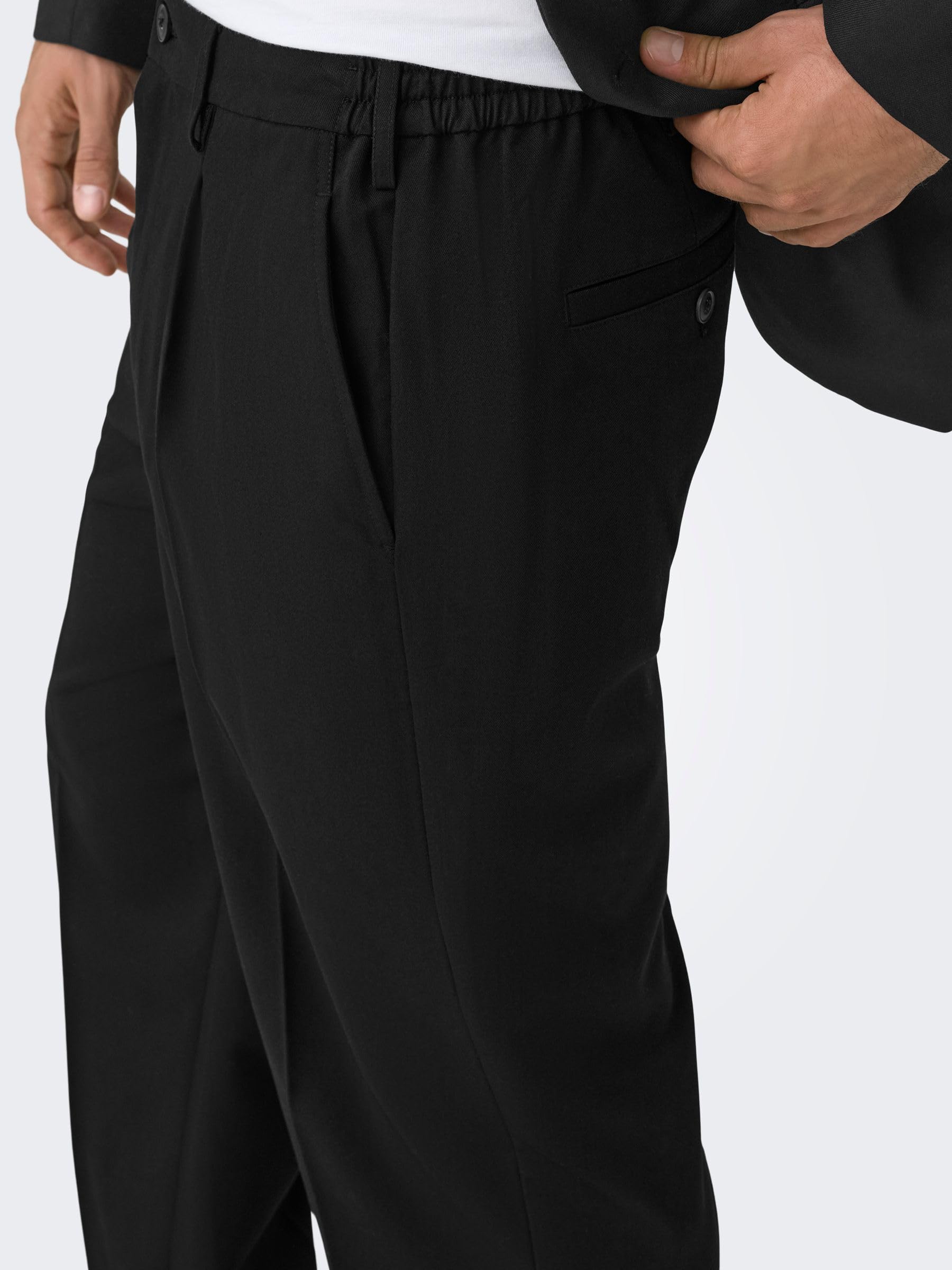 Only & Sons Onsmiro 0346 Pantaloni uomo M loose
