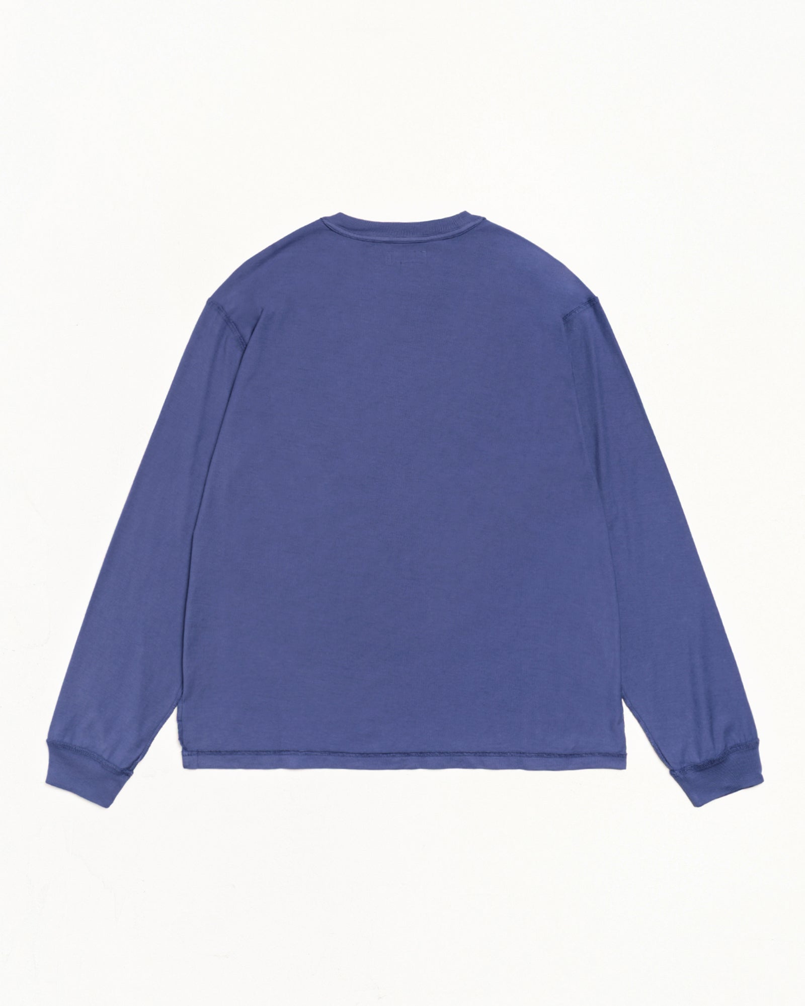 Stussy Lazy LS Tee maglia vintage navy maniche lunghe