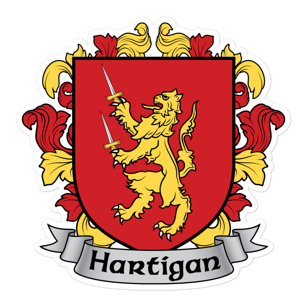 7.62 Design Hartigan Adesivo Vinile Stemma Irlandese 10x10 cm