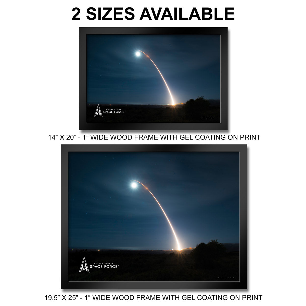 7.62 Design Home Products Stampa Incorniciata Space Force 14x20