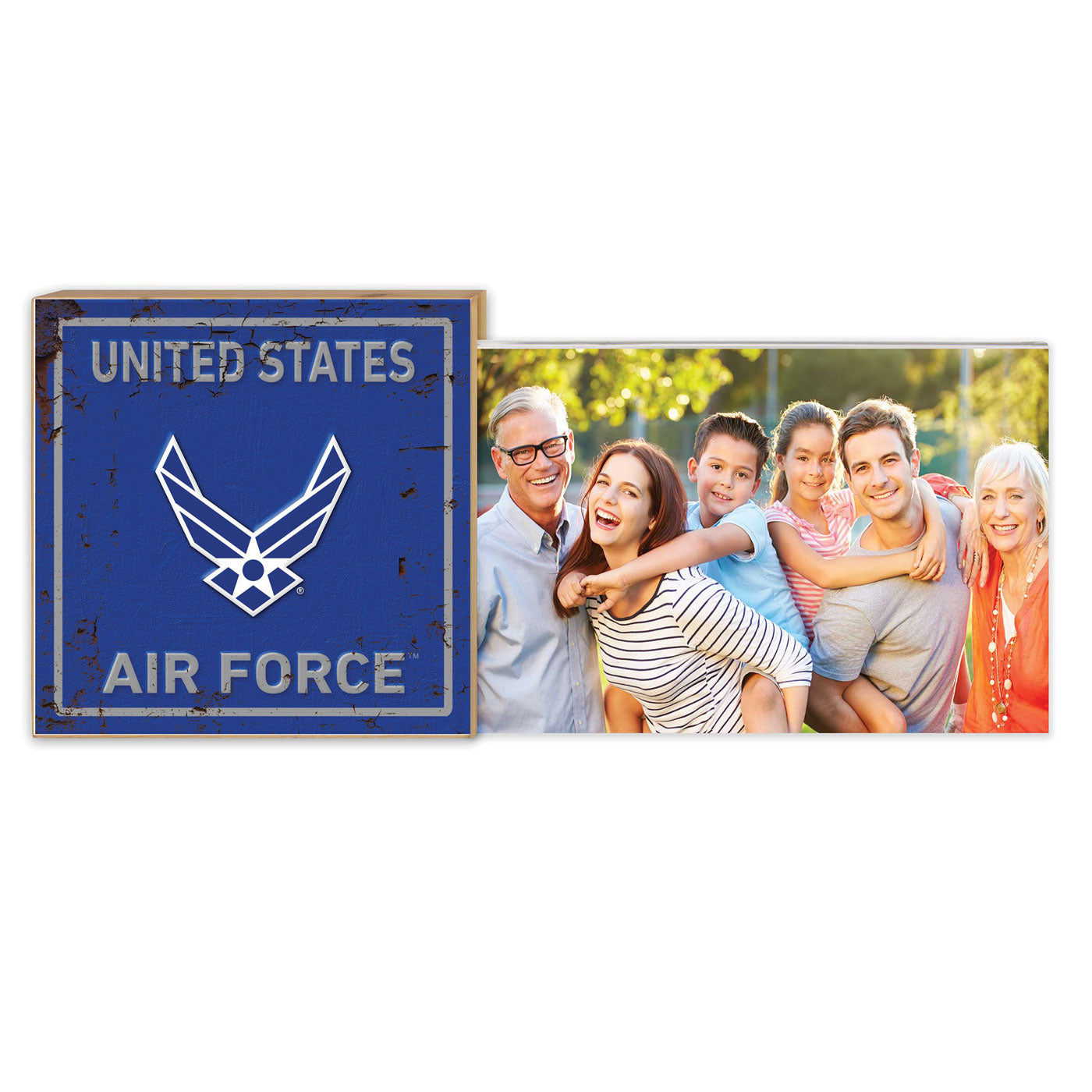 7.62 Design U.S. Air Force Cornice Foto 4x6 Effetto Ruggine