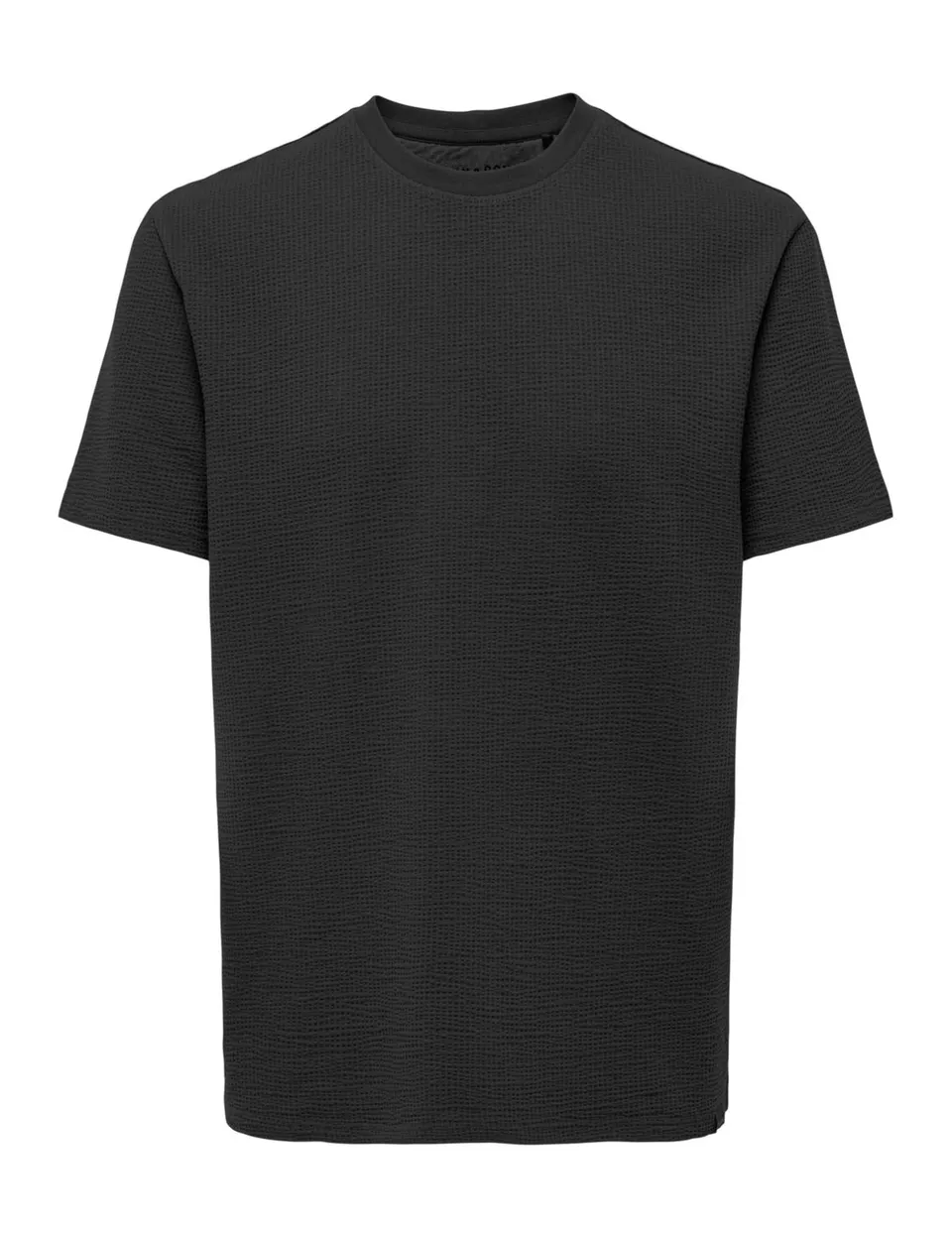 Only & Sons Onskian Life Reg Seersucker SS Tee T-shirt uomo seersucker