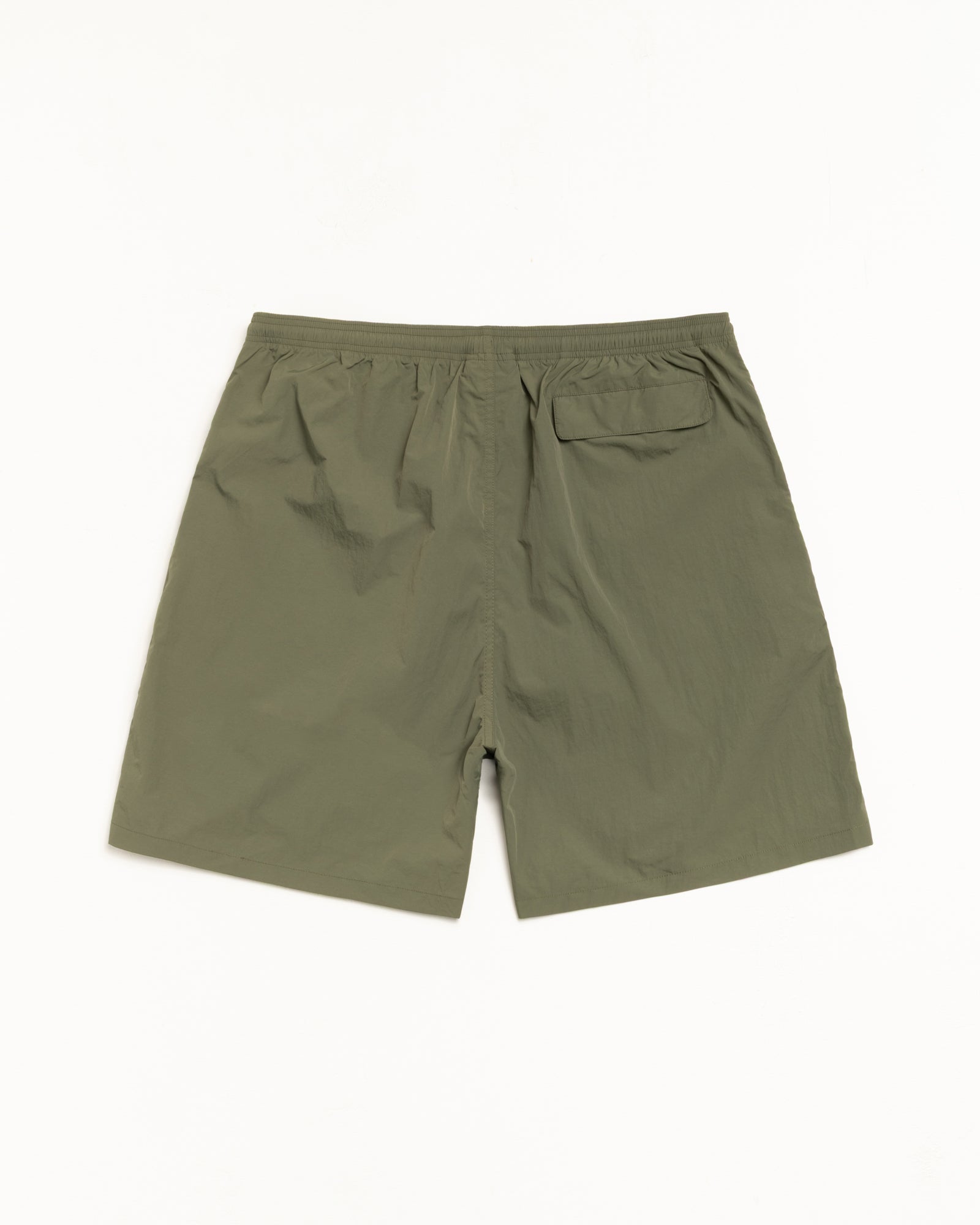Stussy Nylon Court Short pantaloncini olive nylon