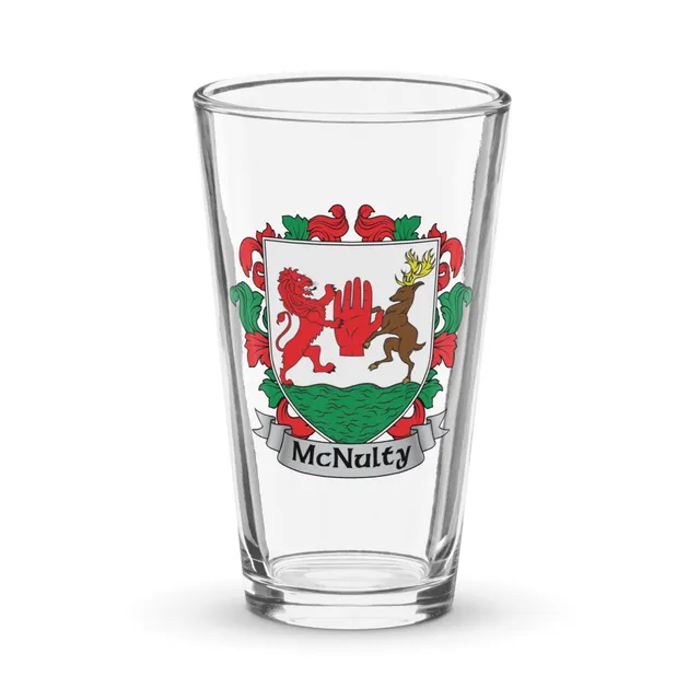 7.62 Design McNulty bicchiere pinta vetro 473 ml stemma