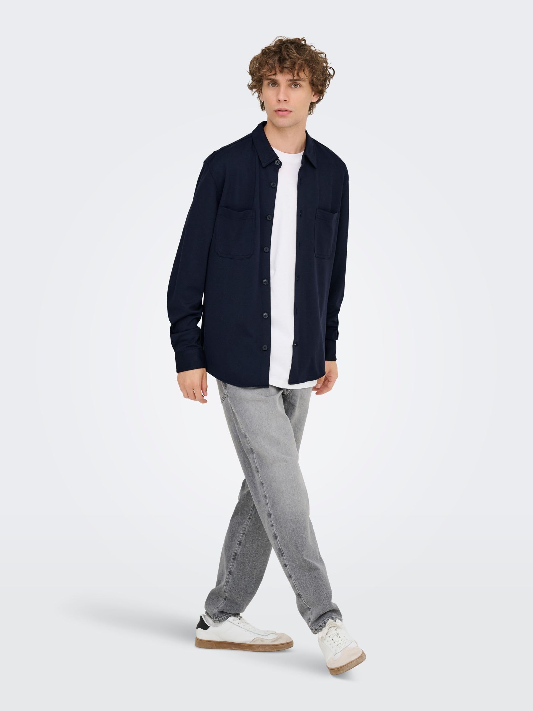 ONLY & SONS Onsmark 0209 Camicia Oversize Uomo XXL