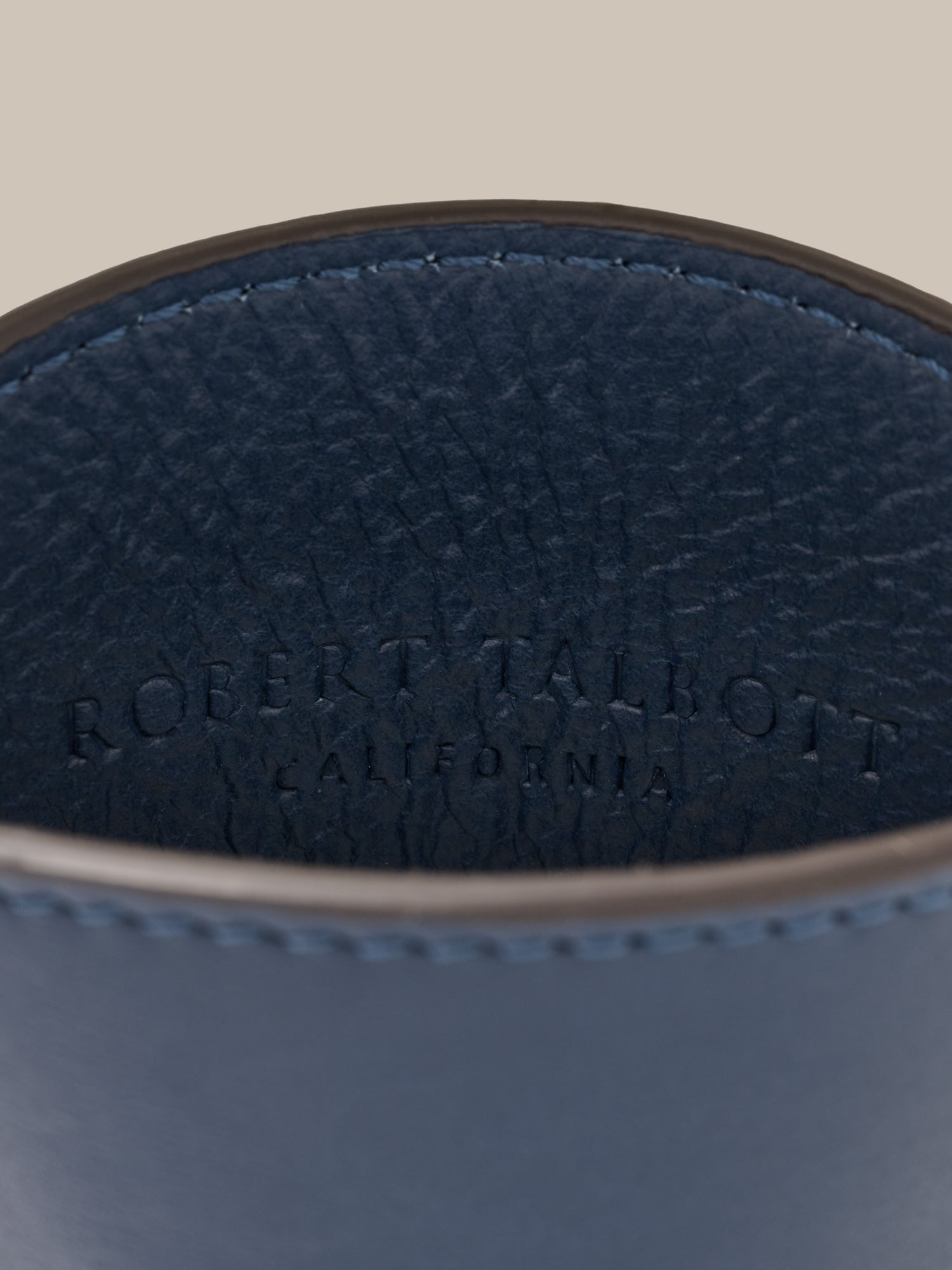 Robert Talbott Brewster Signature Silk Astuccio occhiali Navy Multi