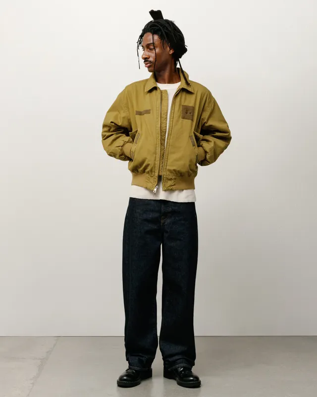 Stussy Relaxed Jean Denim jeans Rinsed Indigo cotone
