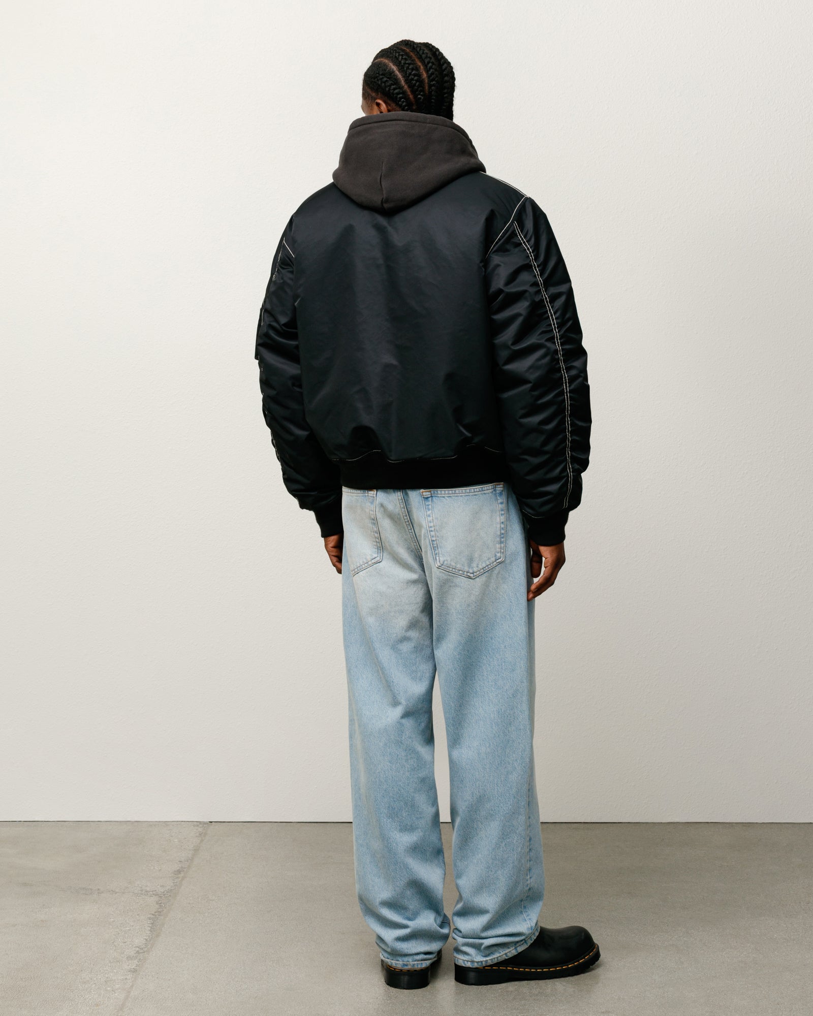 Stussy New Classic Jean Denim jeans light wash cotone