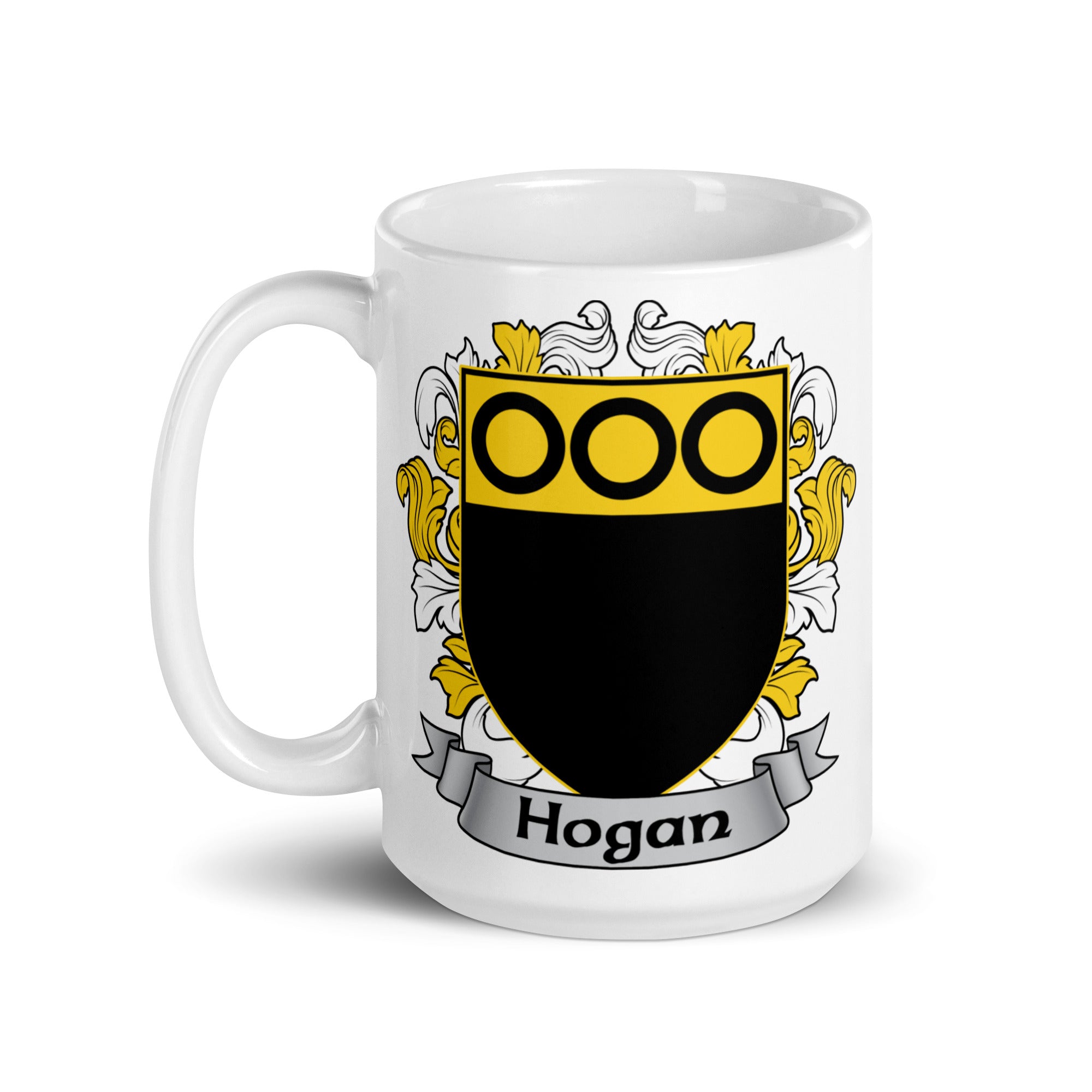 7.62 Design Hogan Irish Family Coat Of Arms tazza ceramica 15oz stemma