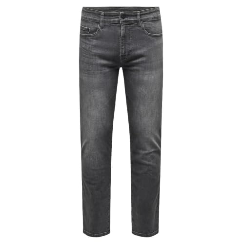 Only & Sons Weft 9407 jeans regular grigio 27W/32L