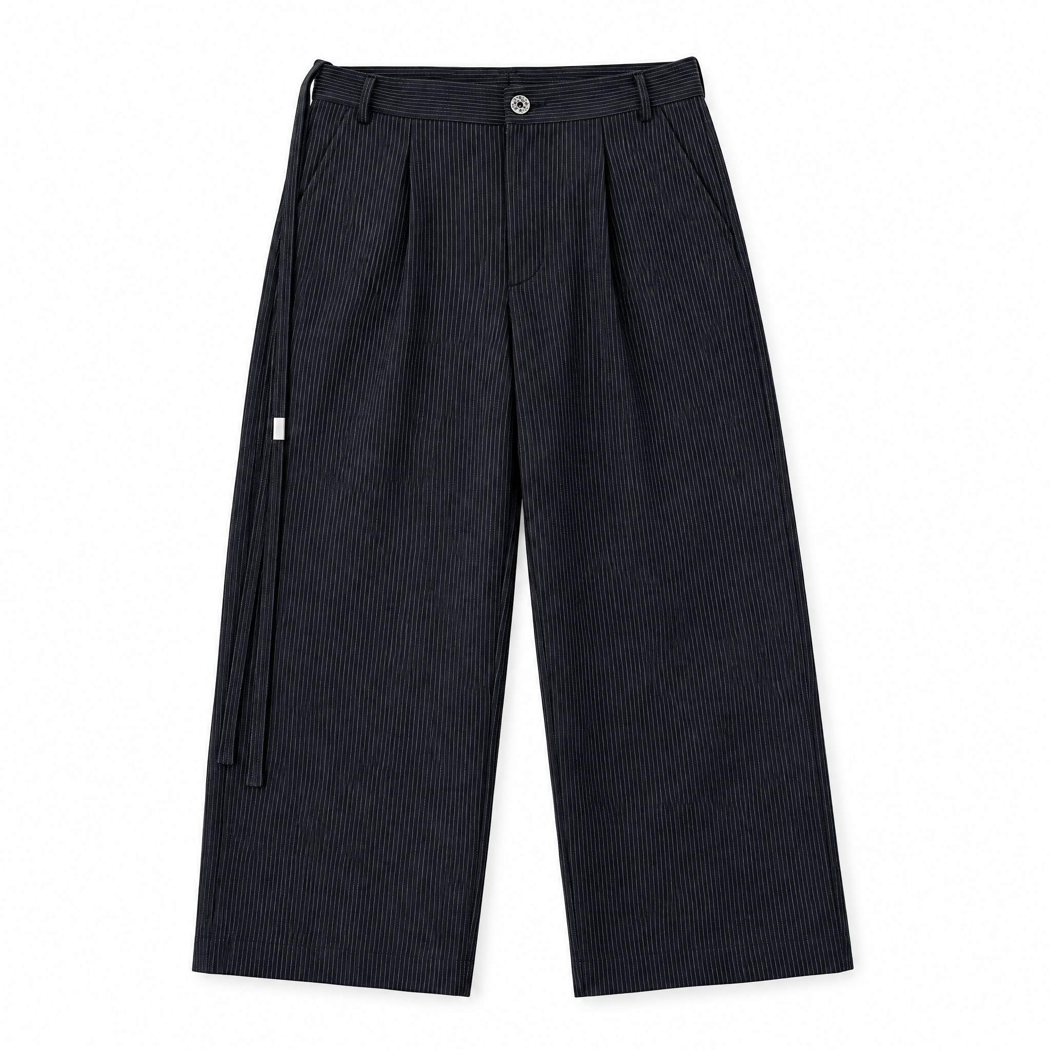 Tiat Fallen Angels Pinstripe metal pant pantaloni uomo gessato