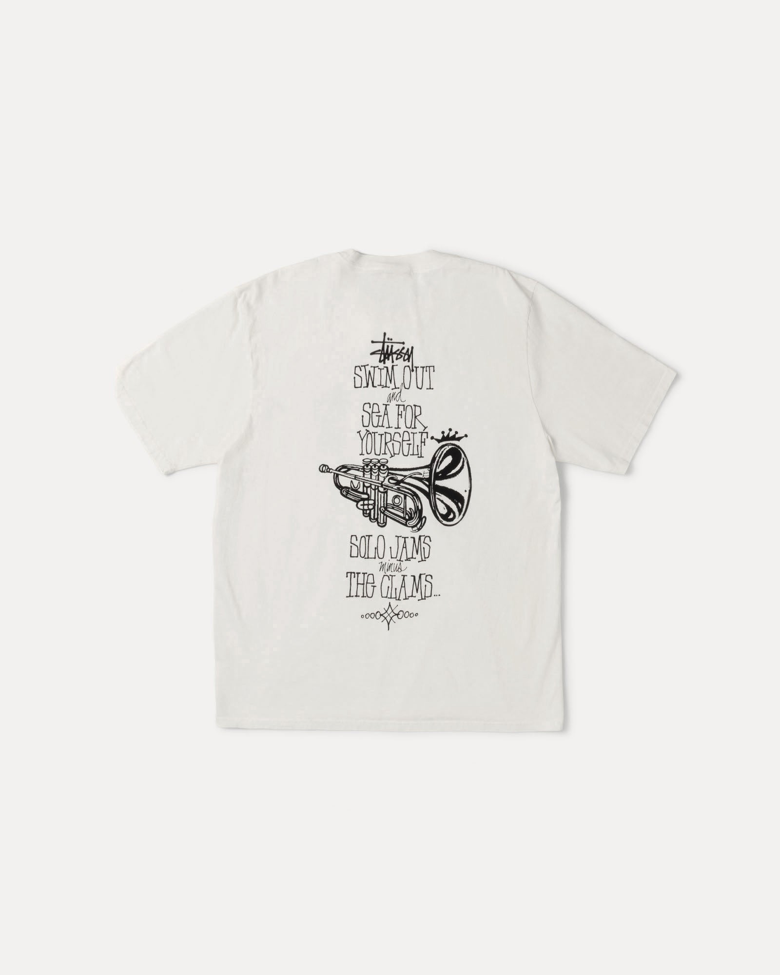 Stussy Swim Out Tee maglietta natural cotone 220gsm