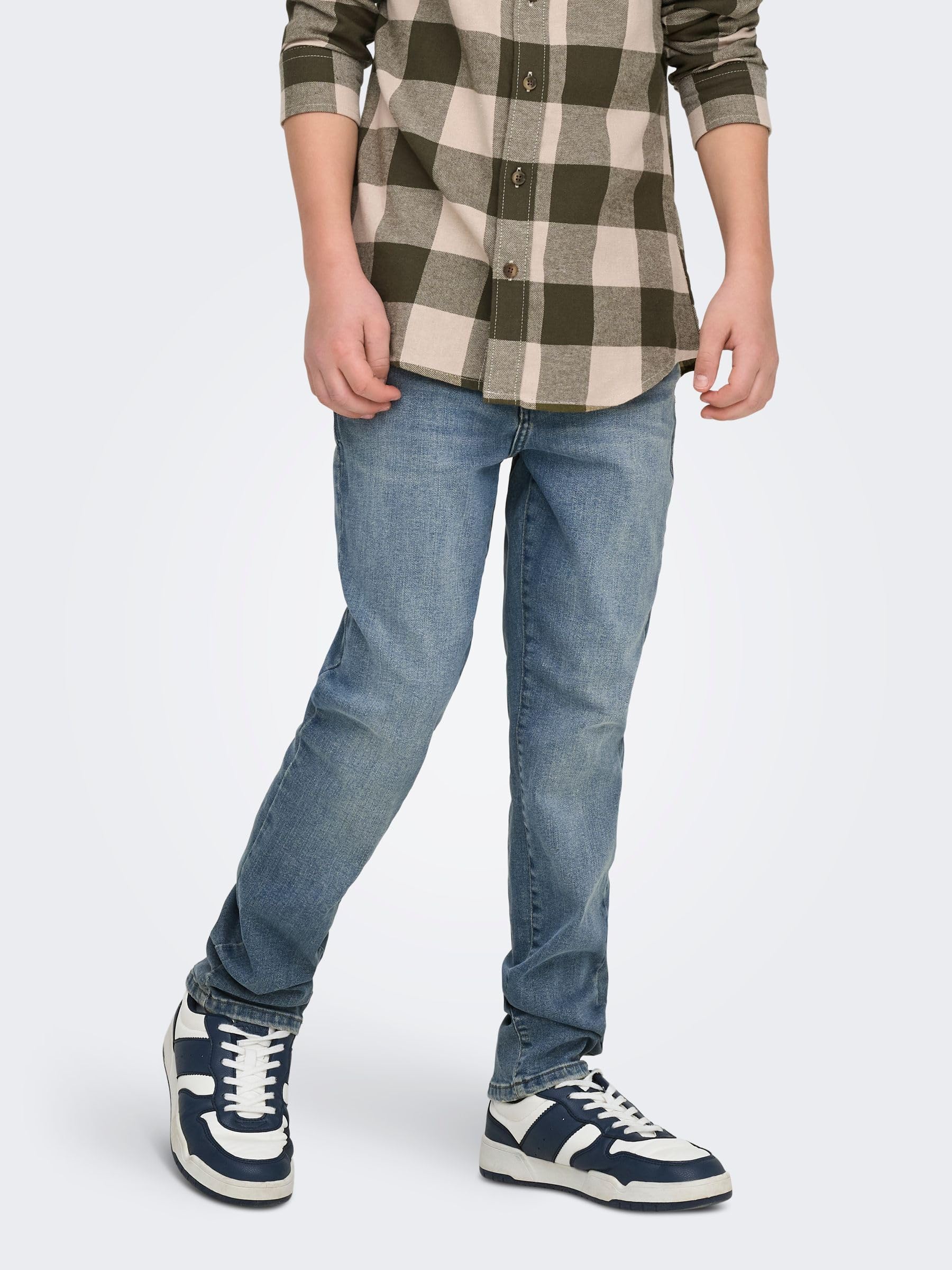 Only Kids Osjweft Regular Jeans Bambino 164 Blu Denim
