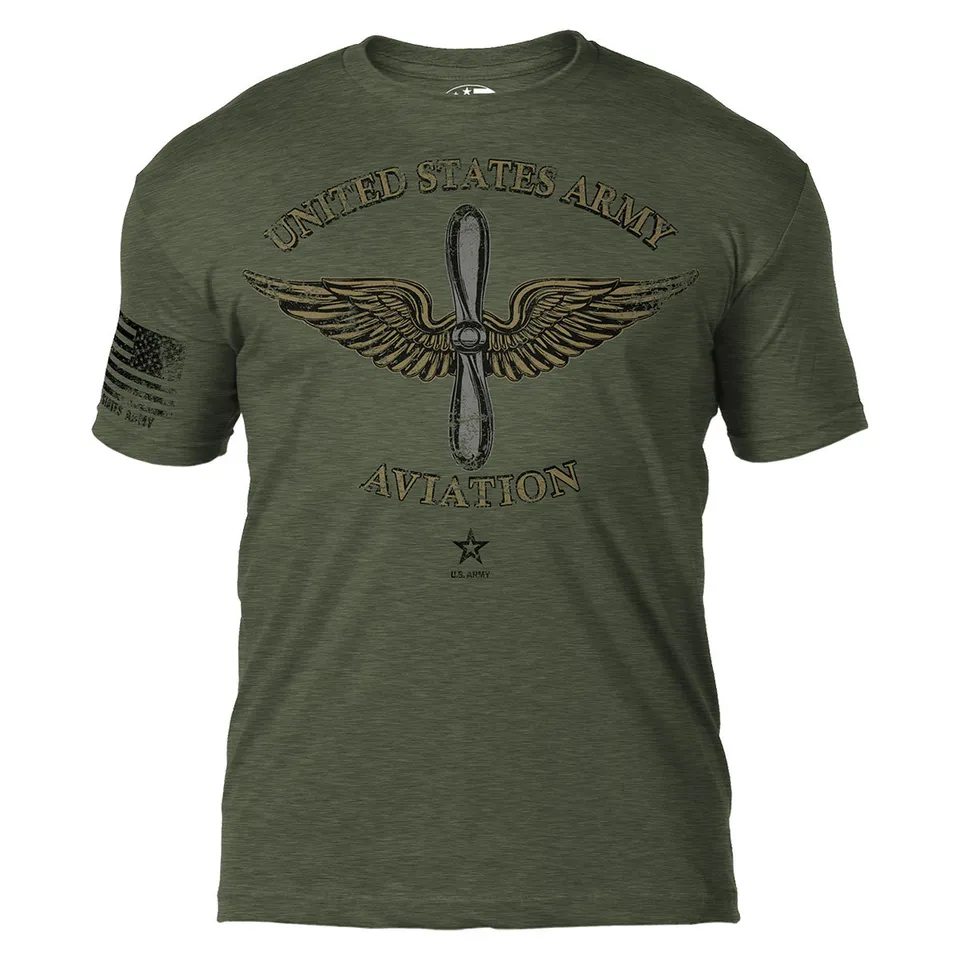 7.62 Design Army Aviation Battlespace t-shirt verde militare