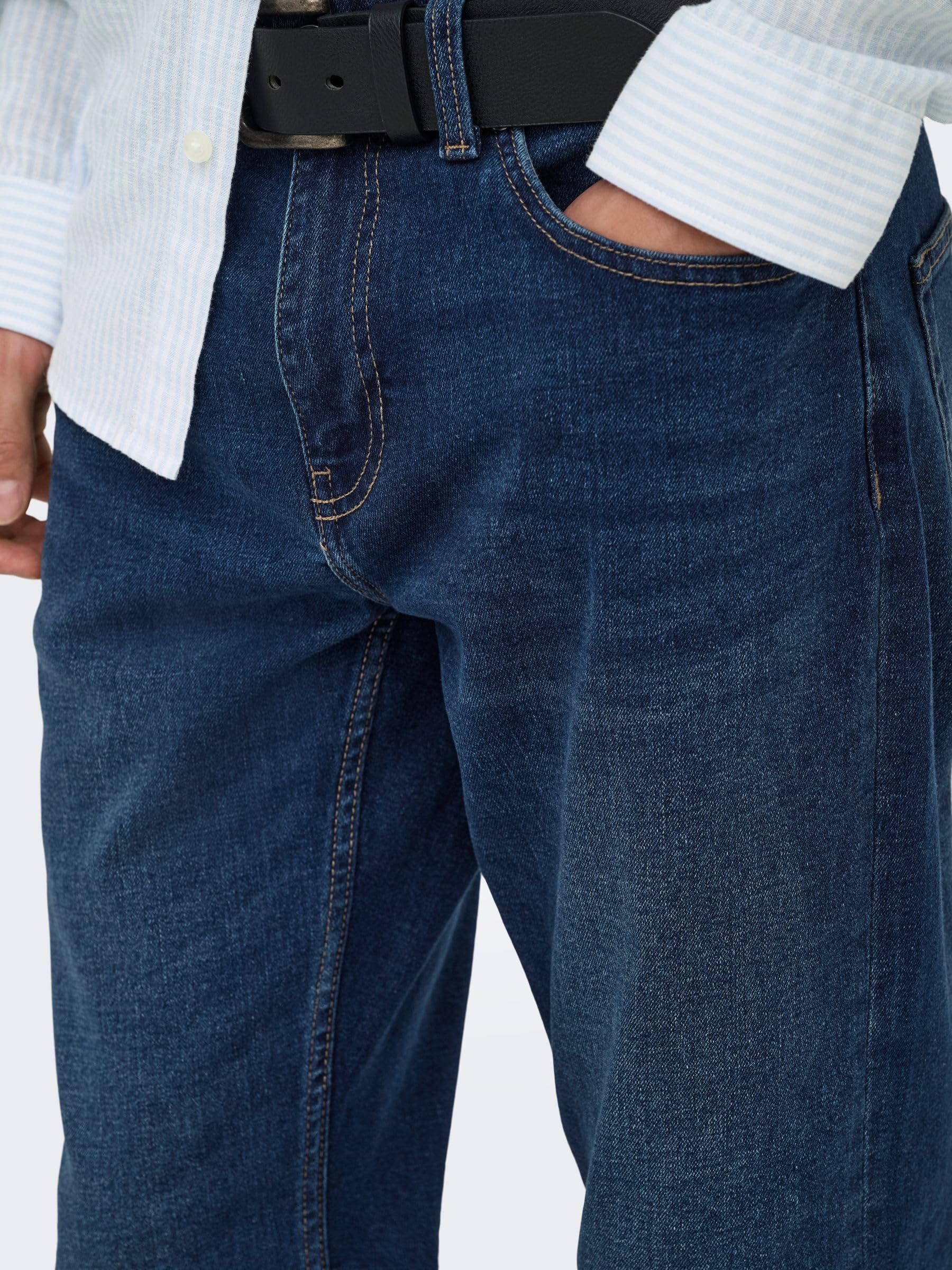 ONLY & SONS Onsweft 7900 Box Jeans Uomo Denim