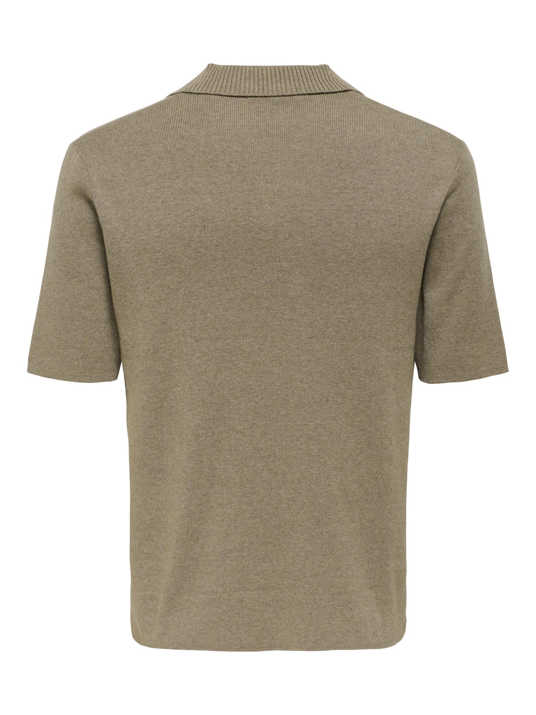ONLY & SONS Onstravis maglia knit uomo manica corta