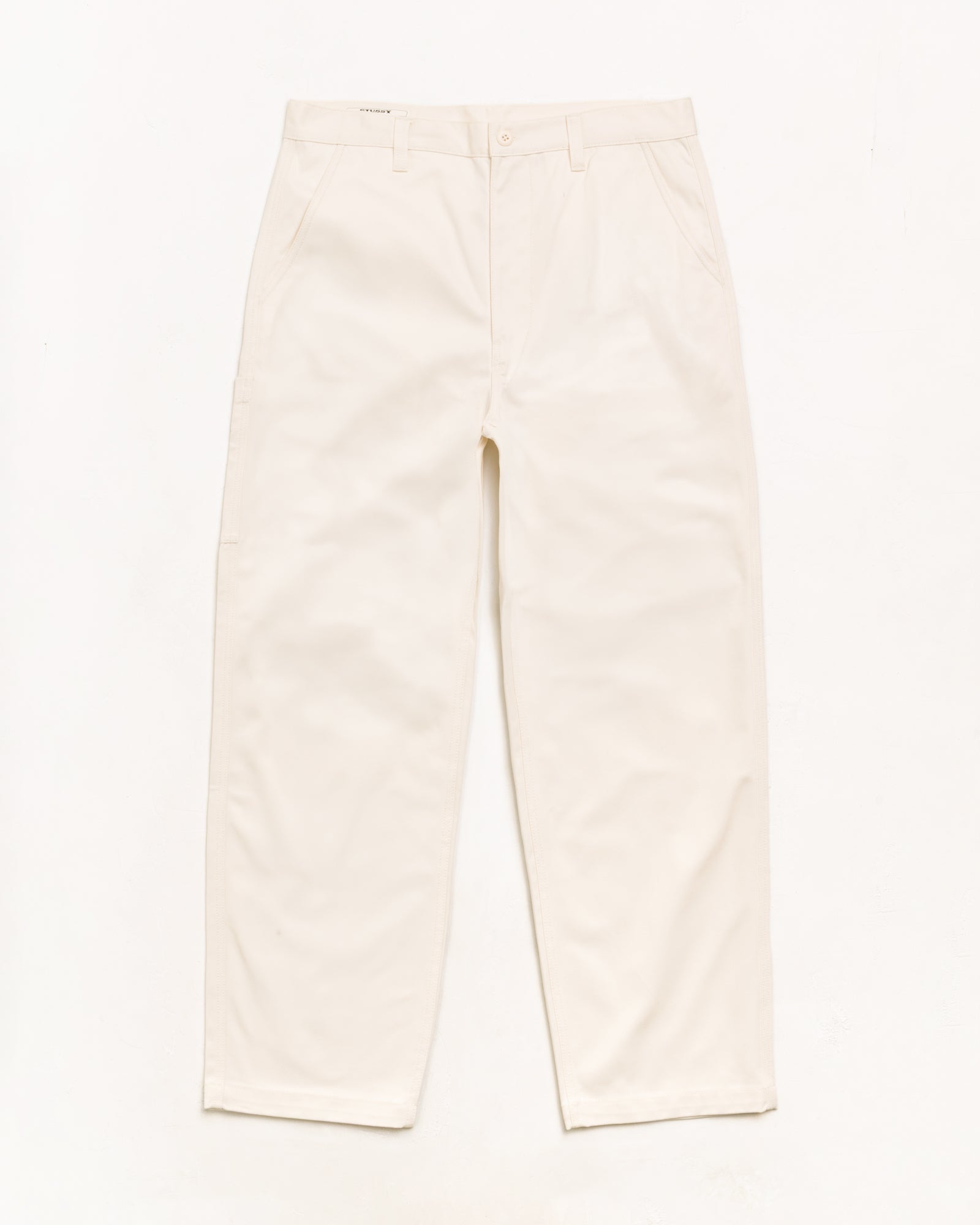 Stussy Pantalone Uniforme Pantalone Bone Cotone Relaxed