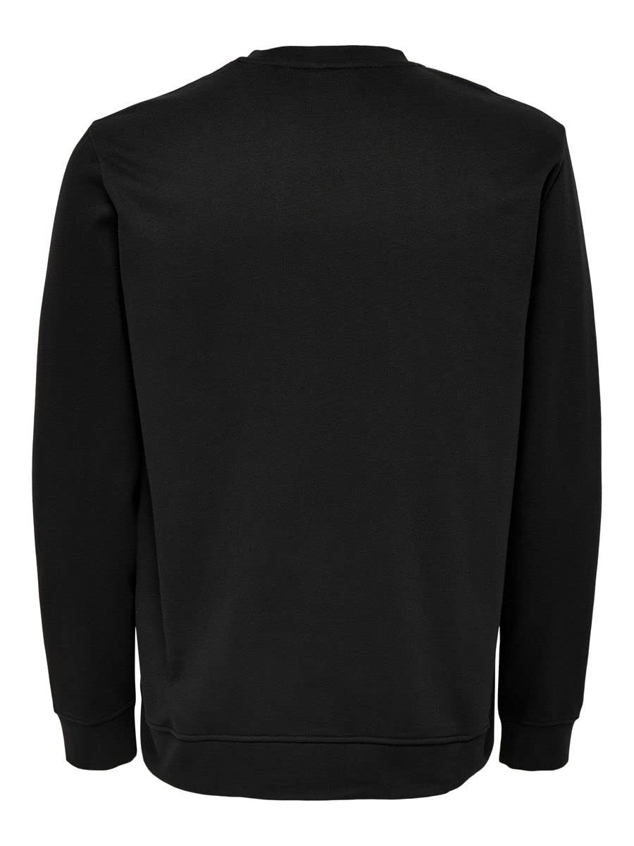 Only & Sons Felpa Uomo Girocollo Regular Cotone