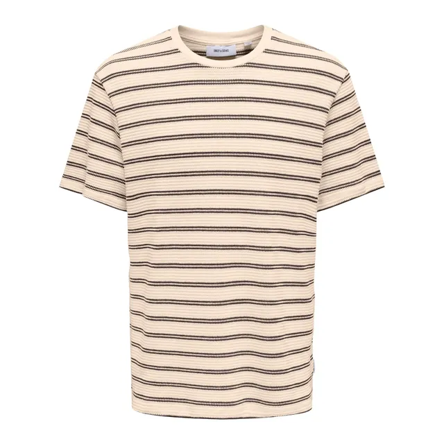 Only & Sons Sian Regular Striped Camicia Uomo Cotone Righe