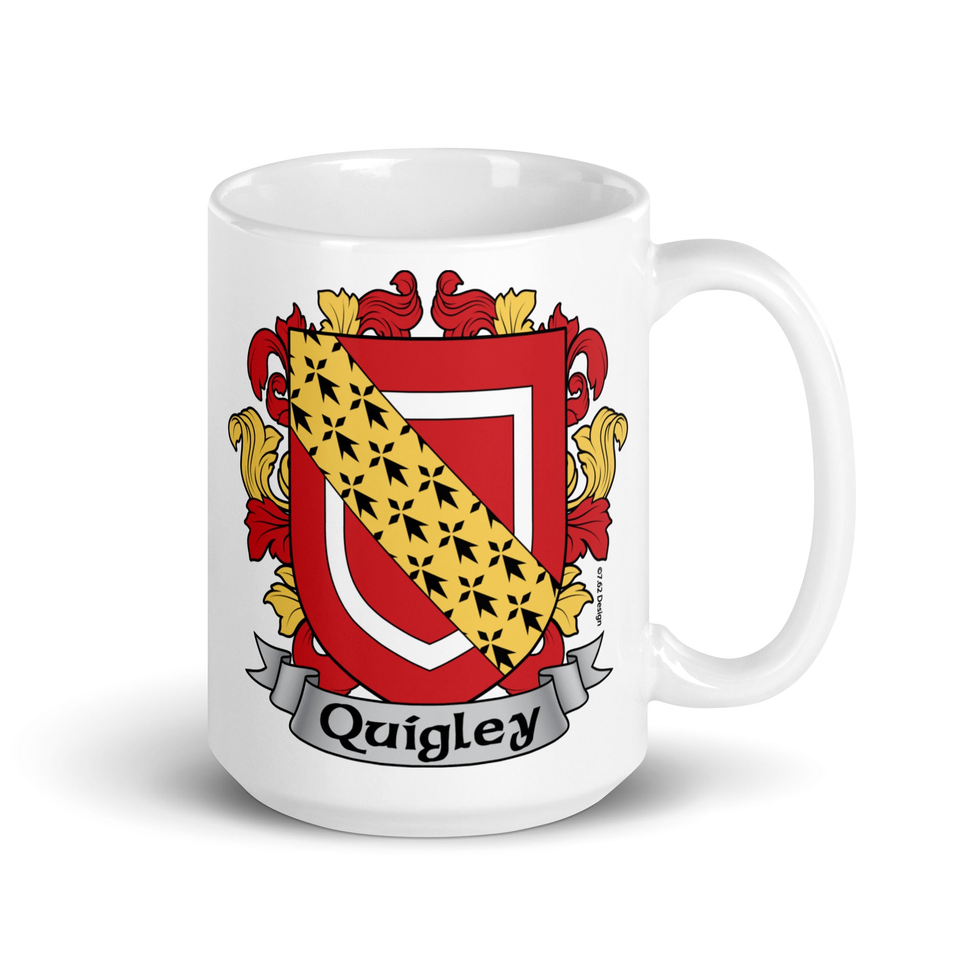 7.62 Design Quigley tazza ceramica 440 ml stemma irlandese