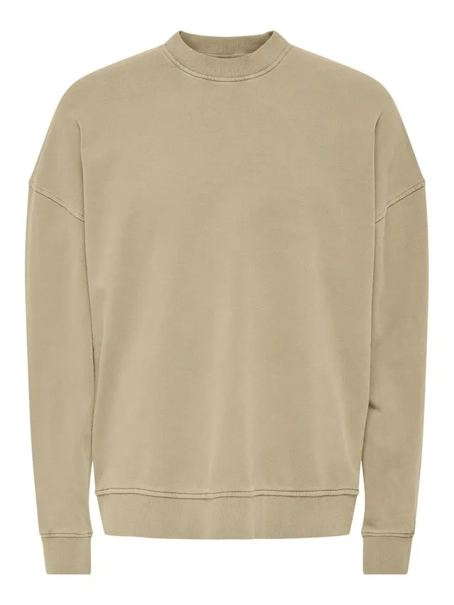 ONLY & SONS Onsron Life RLX felpa girocollo uomo