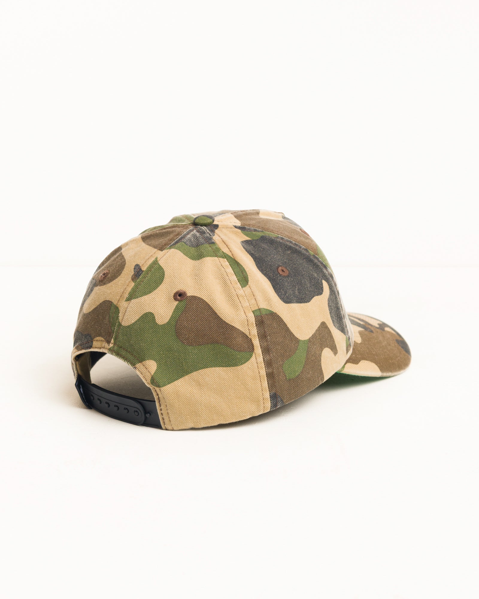 Stussy Big Stock Snapback Cap Cappello Camo Taglia Unica Cotone