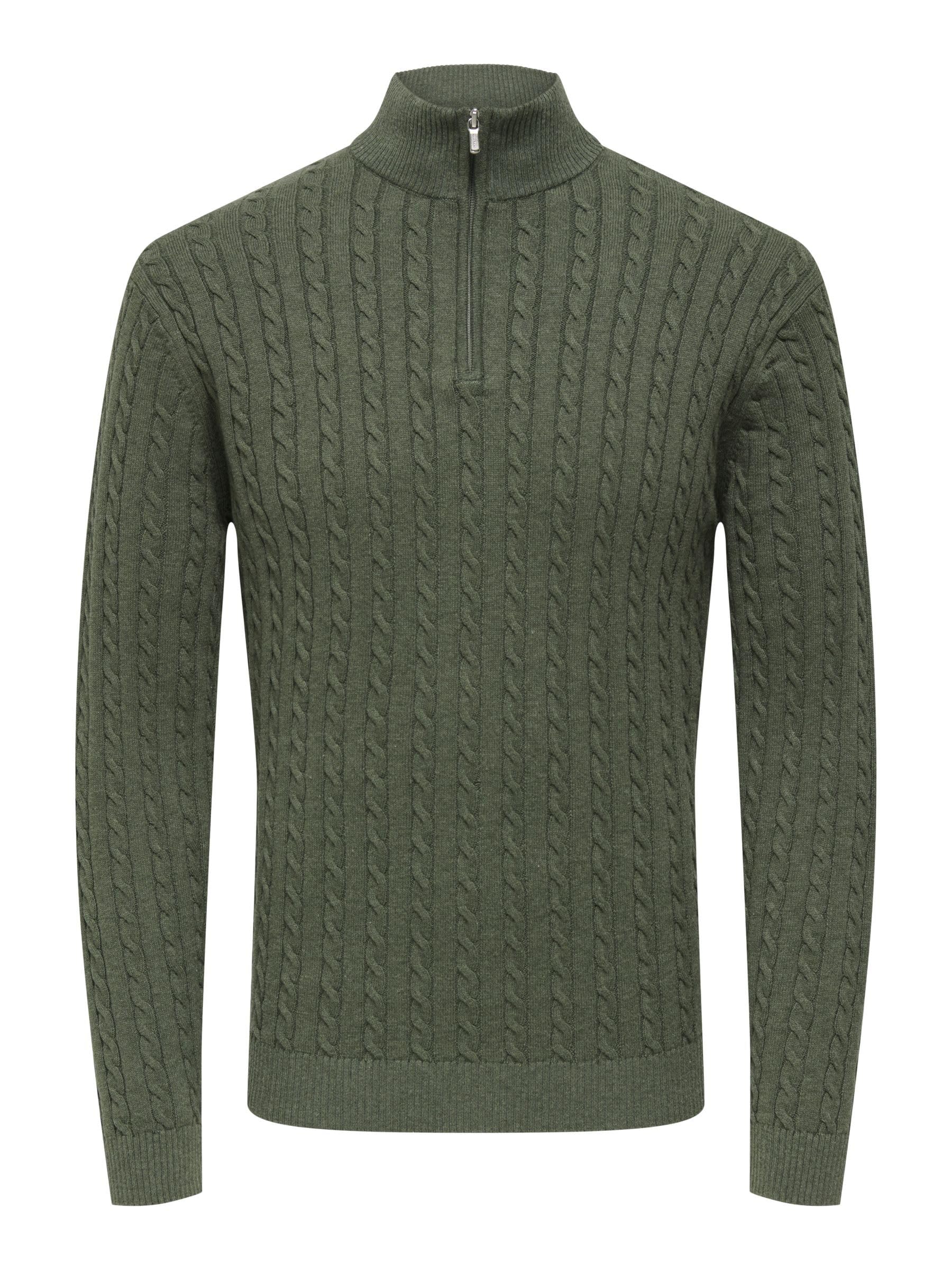 Only & Sons Onsloui pullover maglione uomo castor gray