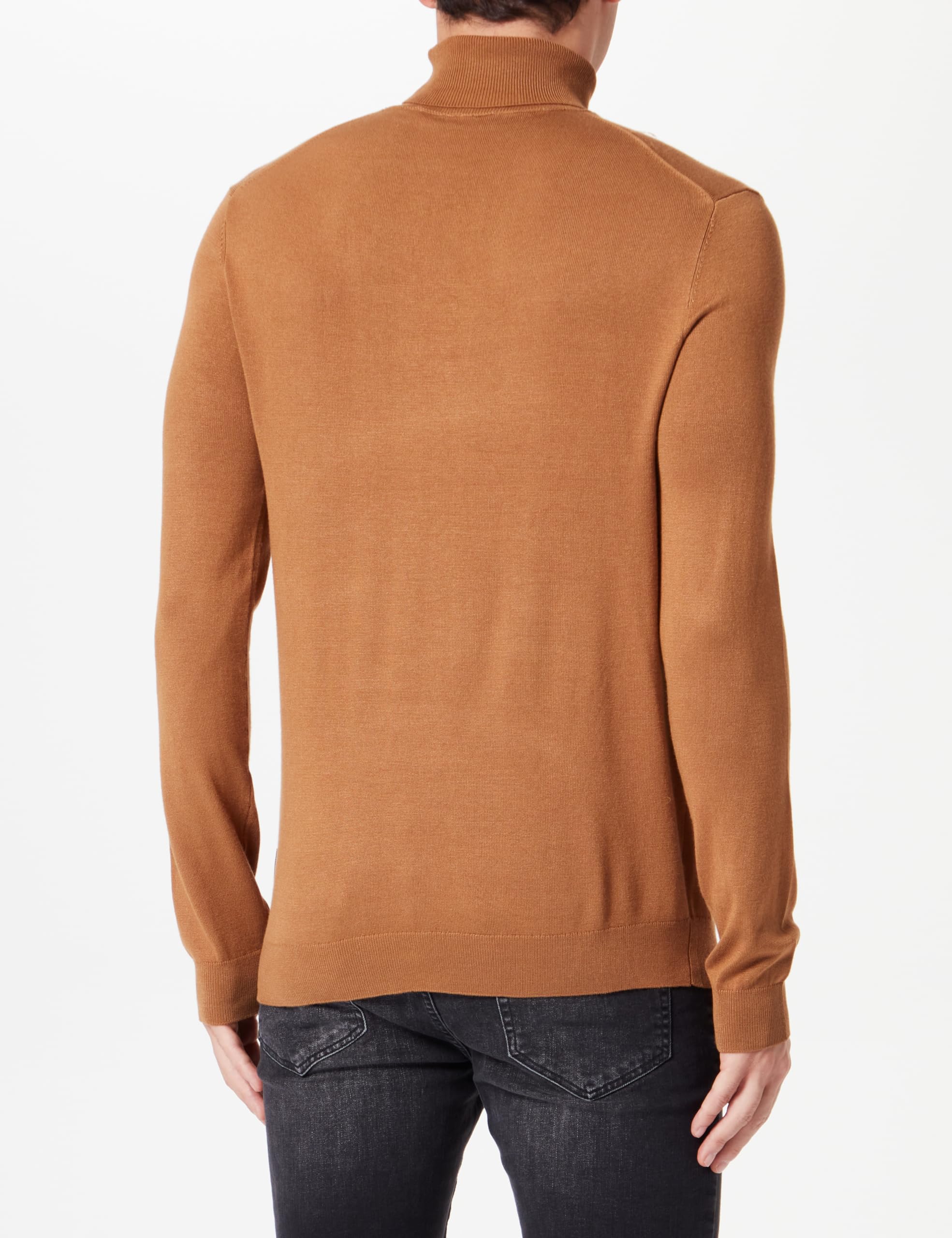 ONLY & SONS Wyler Maglione uomo collo alto nero