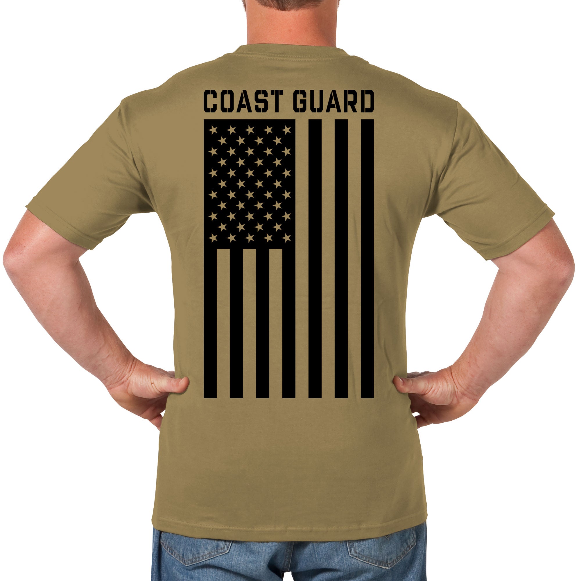 7.62 Design US Coast Guard Tactical Flag T-shirt uomo cotone