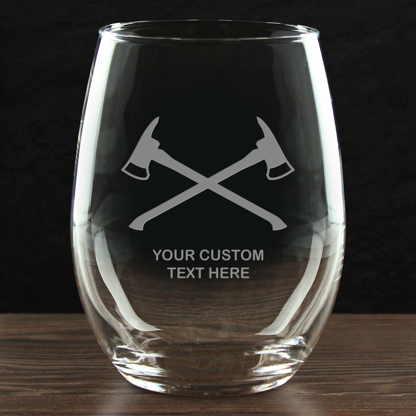 7.62 Design Firefighter bicchiere vino senza stelo 21oz Maltese Cross
