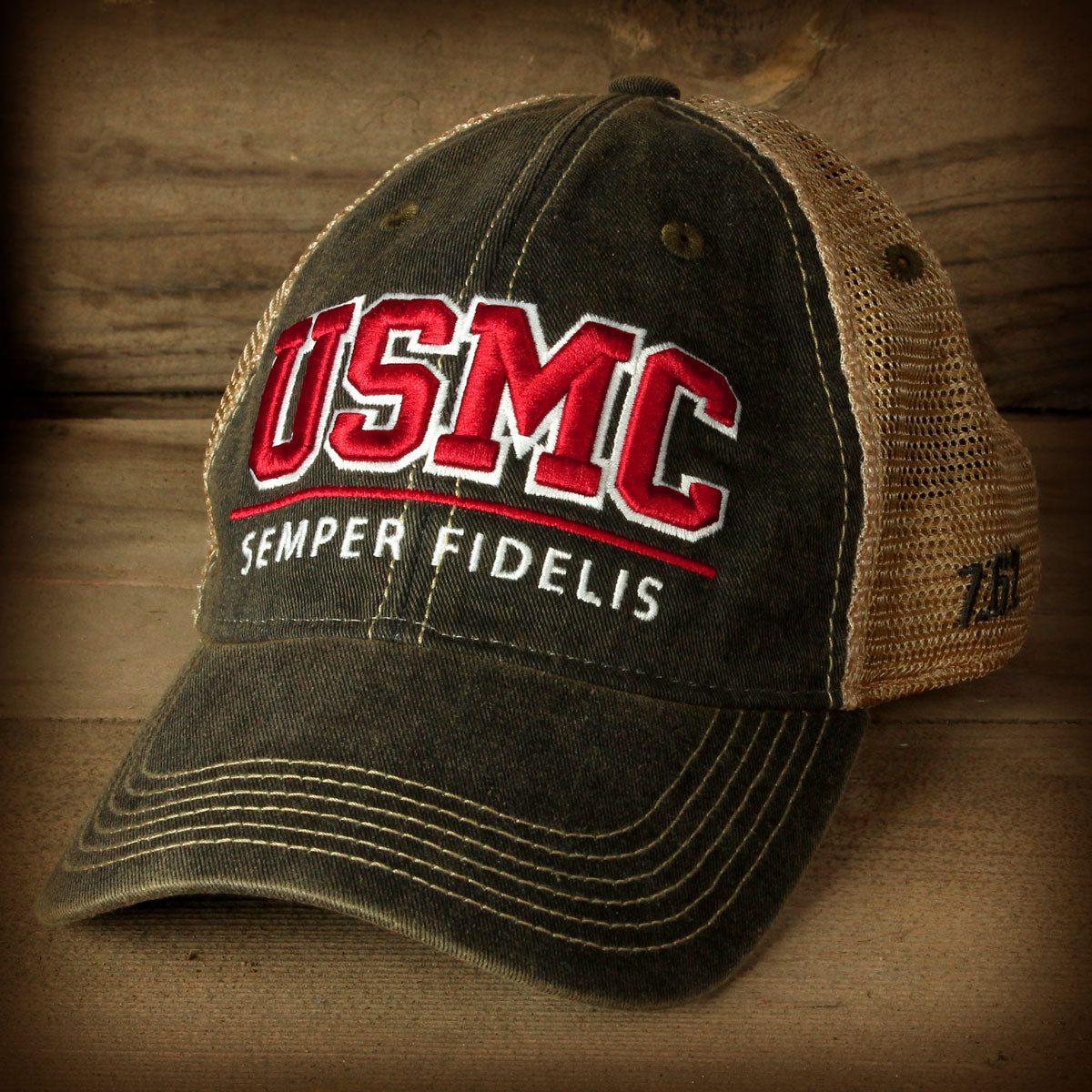7.62 Design USMC Semper Fidelis cappello trucker nero taglia unica