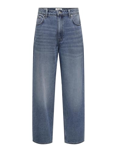 Only & Sons Onsfive Baggy Box Jeans uomo 30W/32L blu