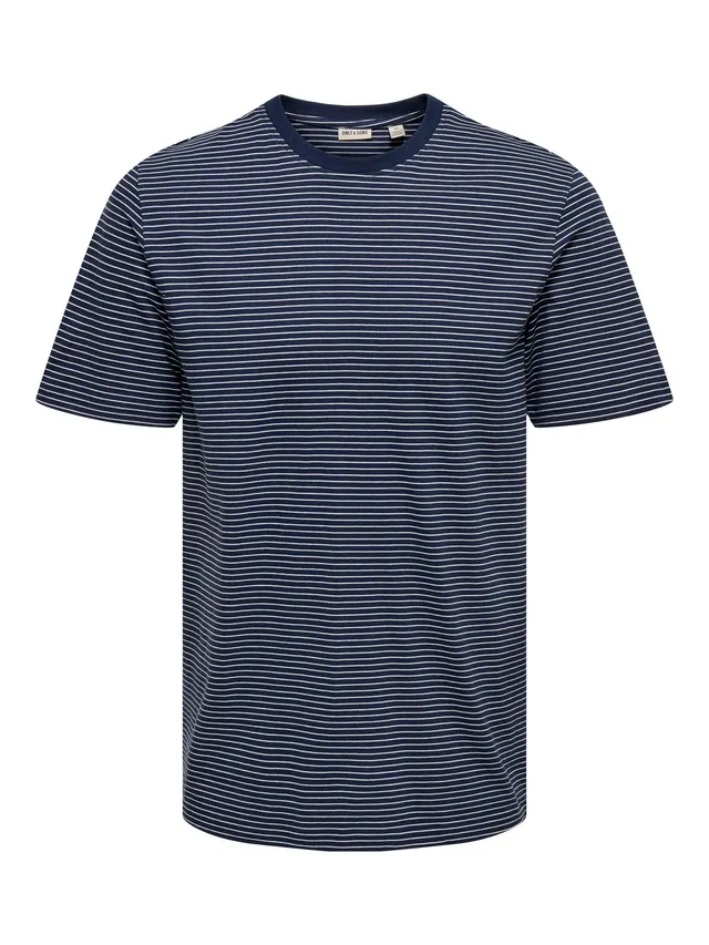 Only & Sons Onsfred Life t-shirt uomo righe taglia XL