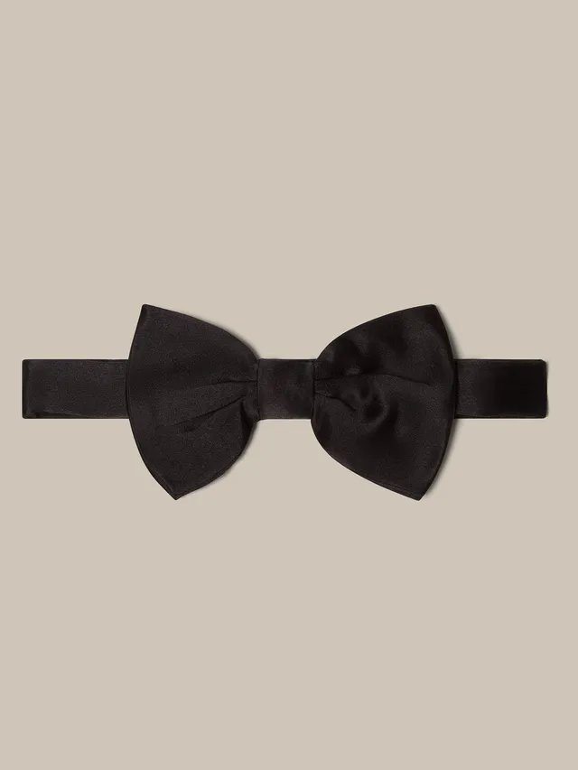 Robert Talbott Walter papillon nero seta preannodato REG