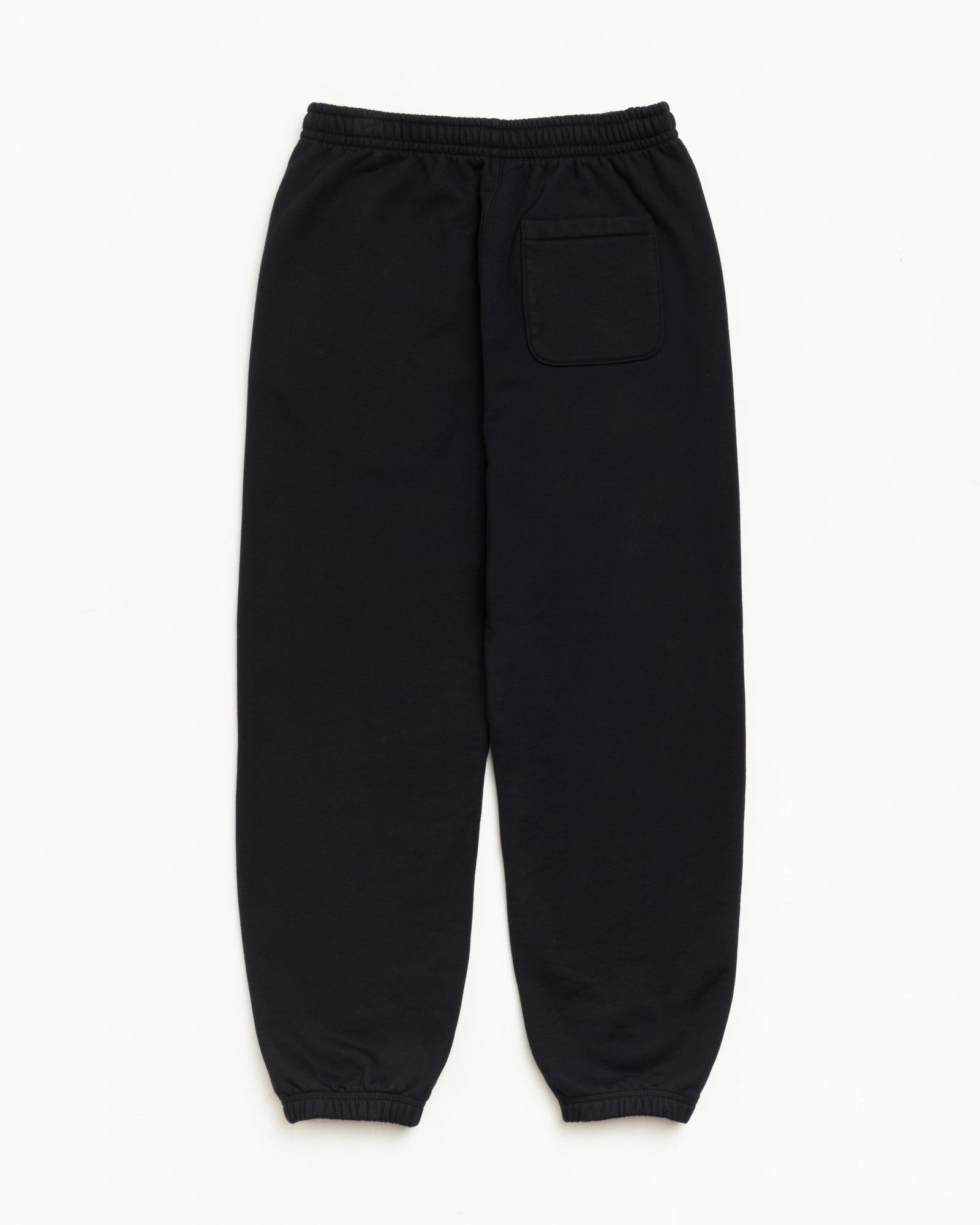 Stussy Fleece Pant pantaloni pile nero 100% cotone 530 gsm